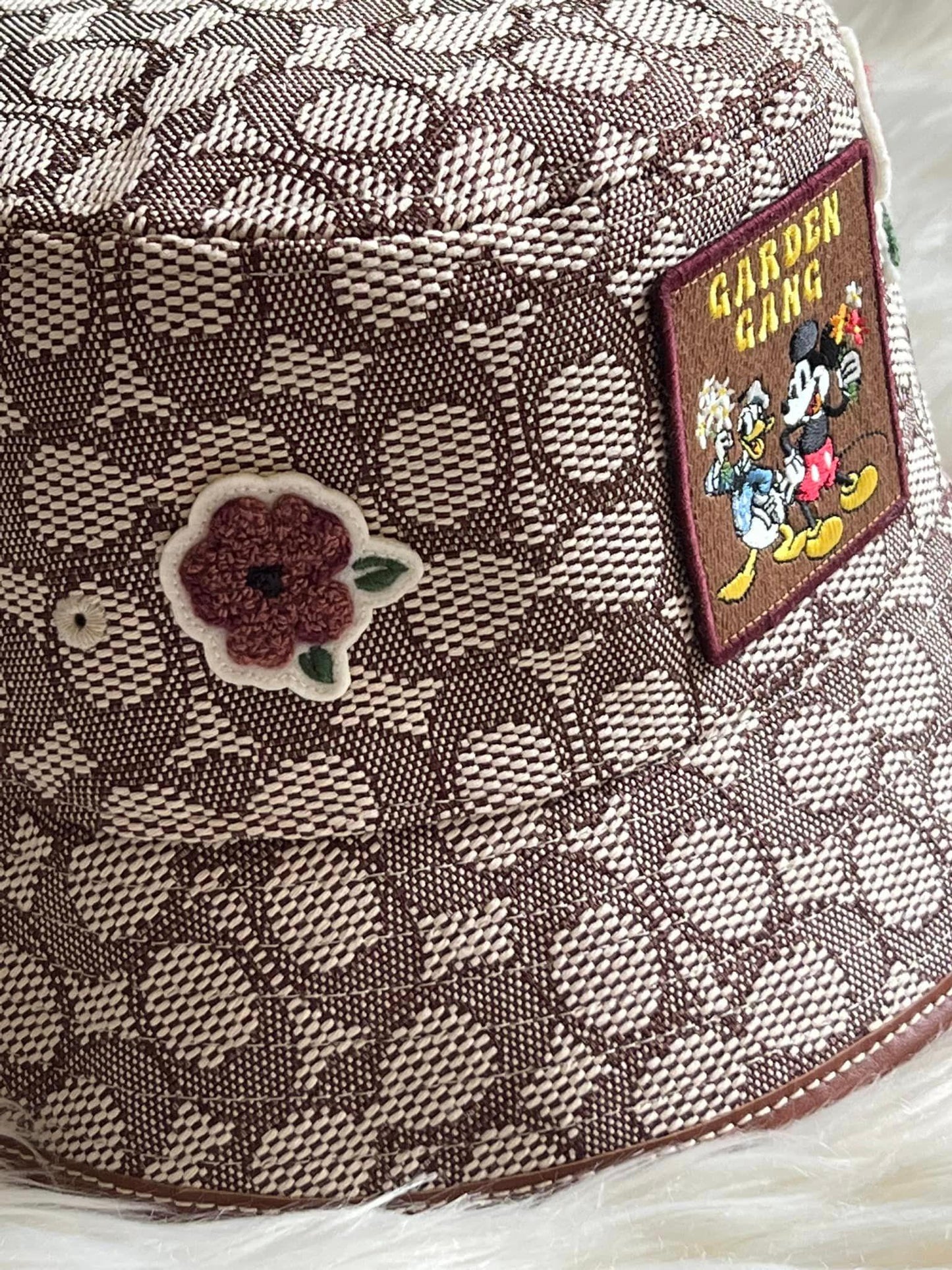 Disney X Coach Signature Jacquard Bucket Hat