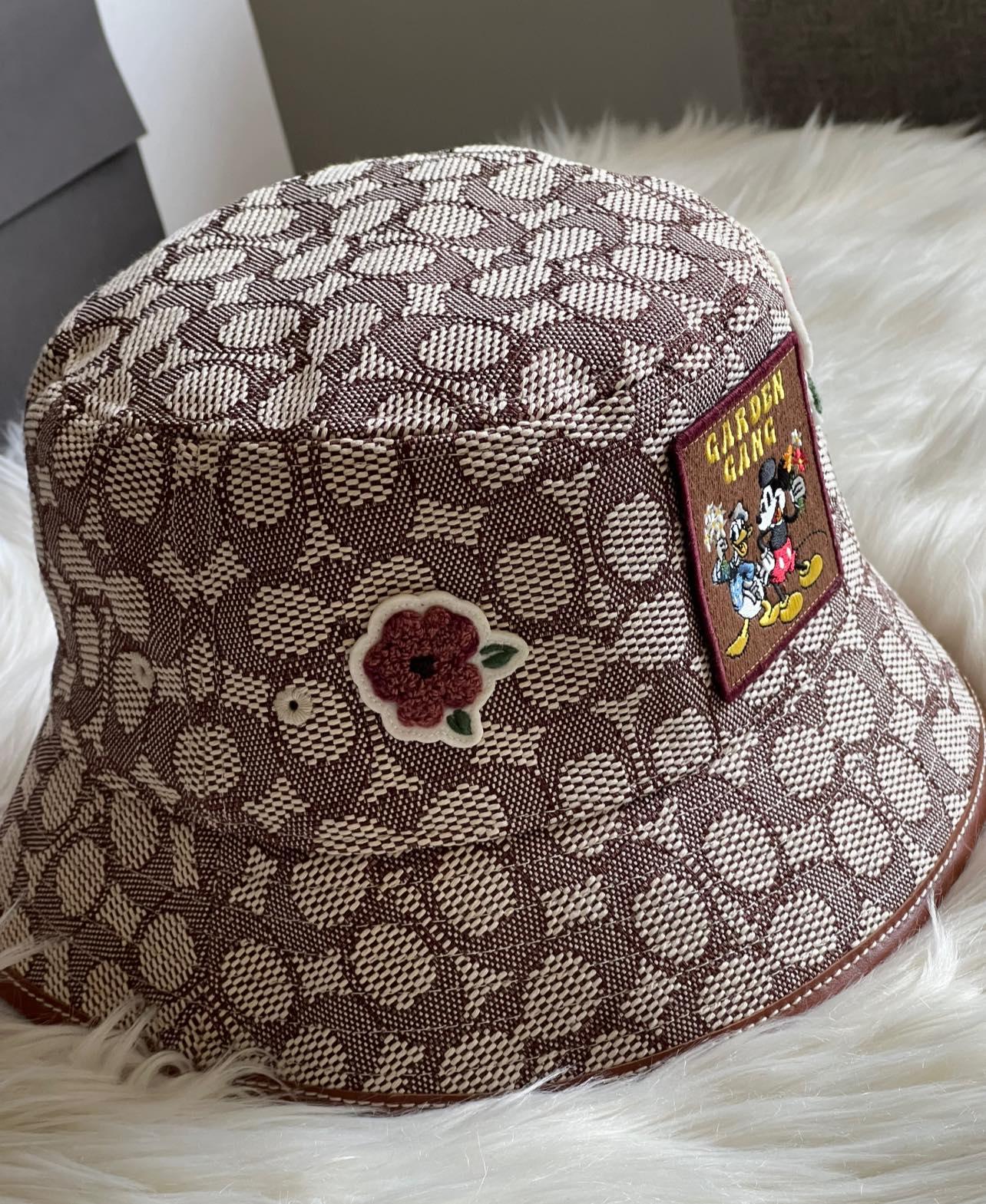 Disney X Coach Signature Jacquard Bucket Hat