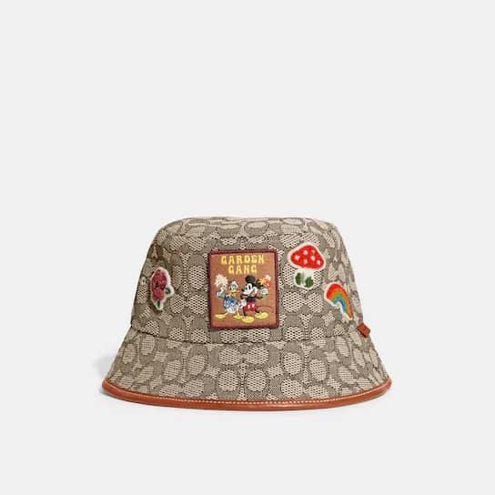 Disney X Coach Signature Jacquard Bucket Hat
