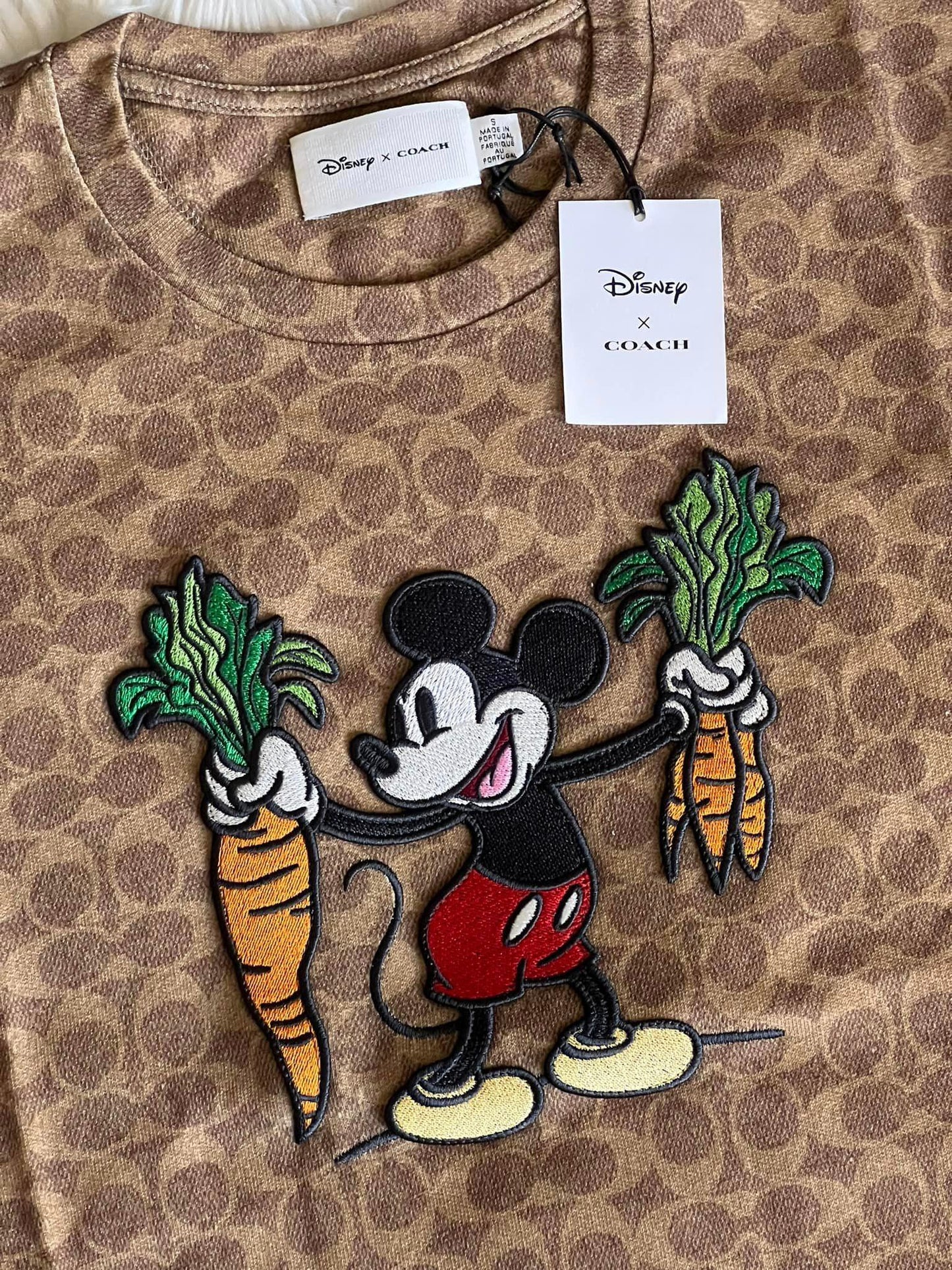 Disney X Coach Signature T Shirt