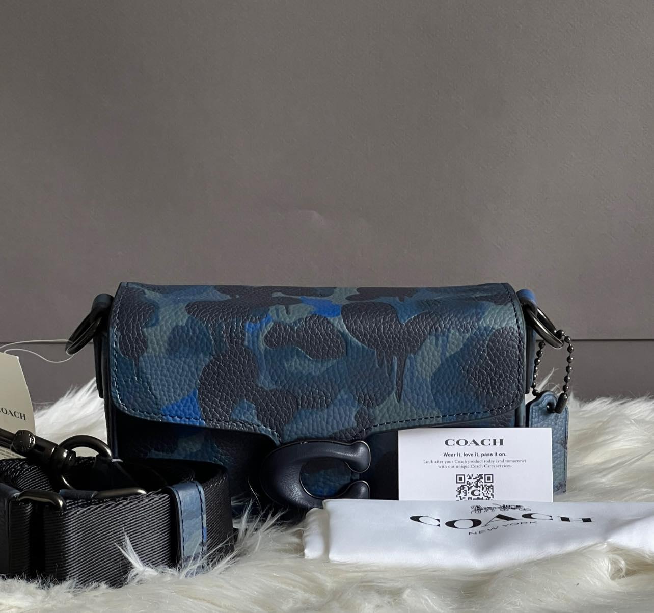 Coach Soft Tabby Crossbody 18 with Camo Print