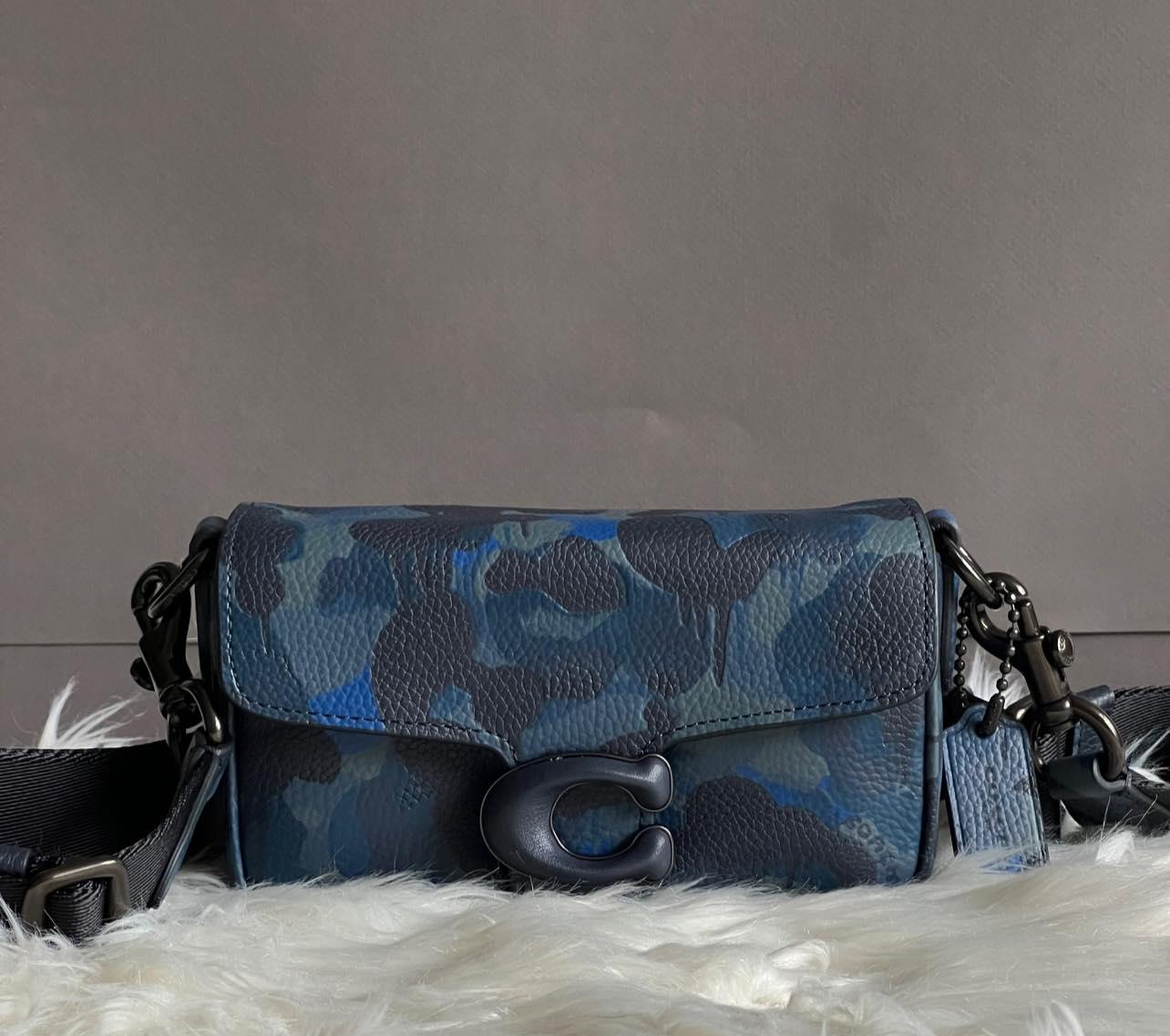 Coach Soft Tabby Crossbody 18 with Camo Print