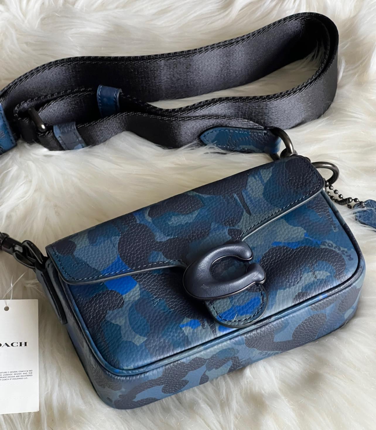 Coach Soft Tabby Crossbody 18 with Camo Print