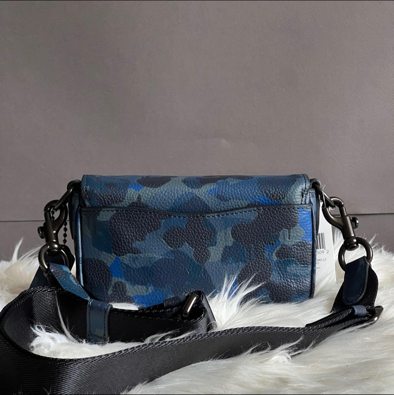 Coach Soft Tabby Crossbody 18 with Camo Print