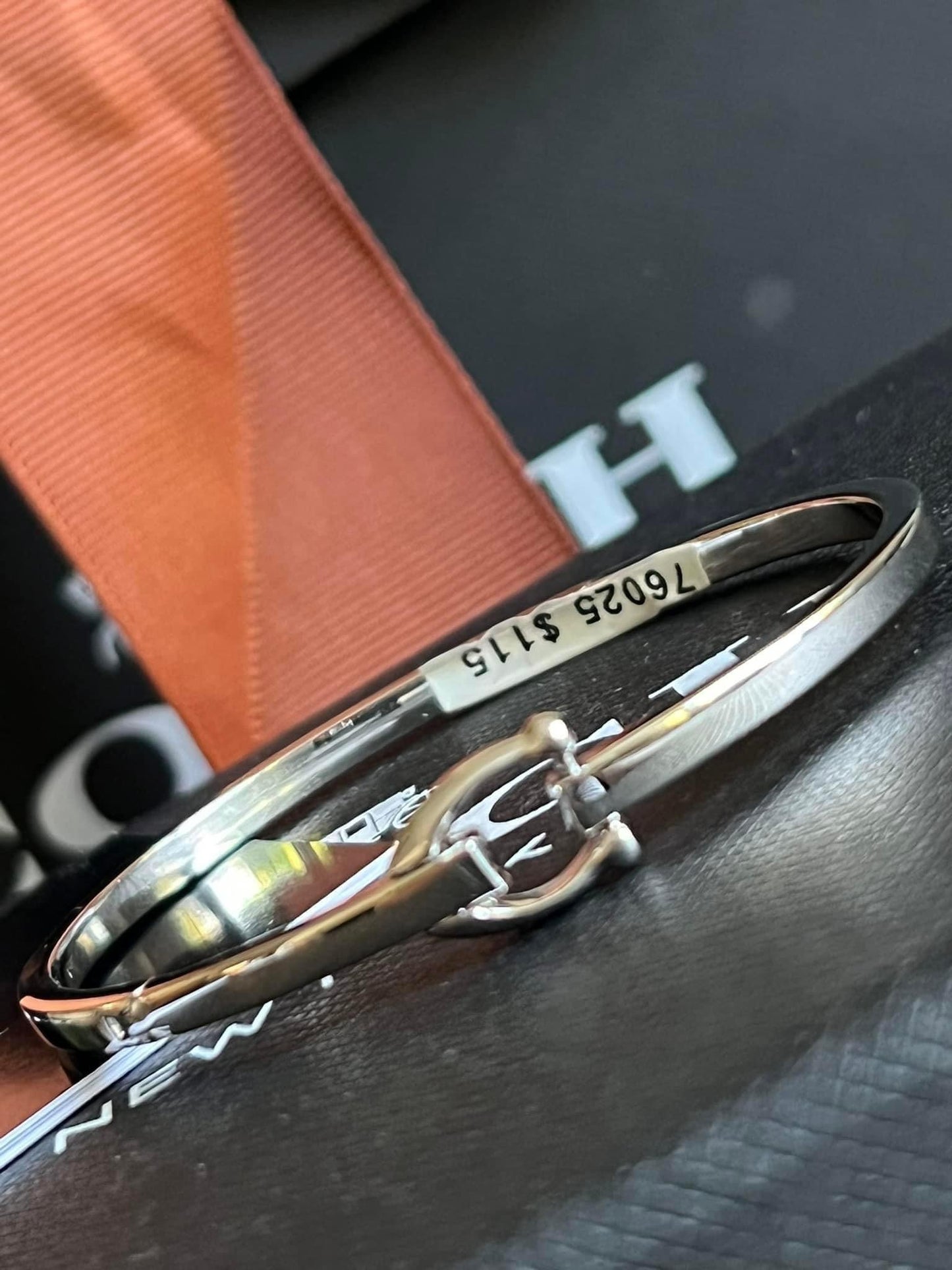 Coach Signature Hook Bangle