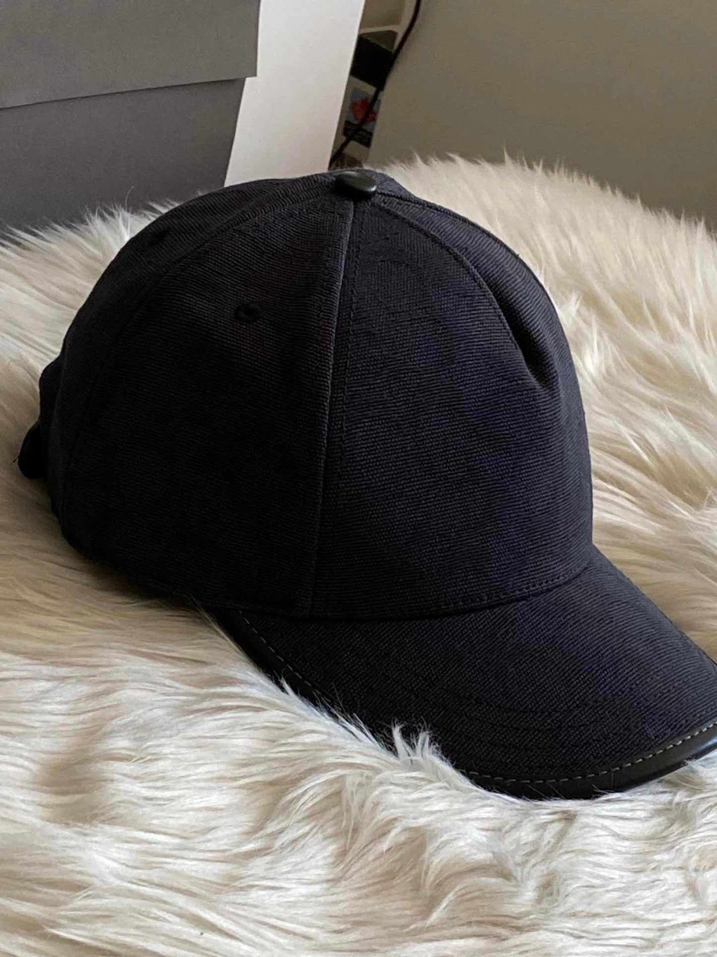 Coach Signature Jacquard Canvas Baseball Hat