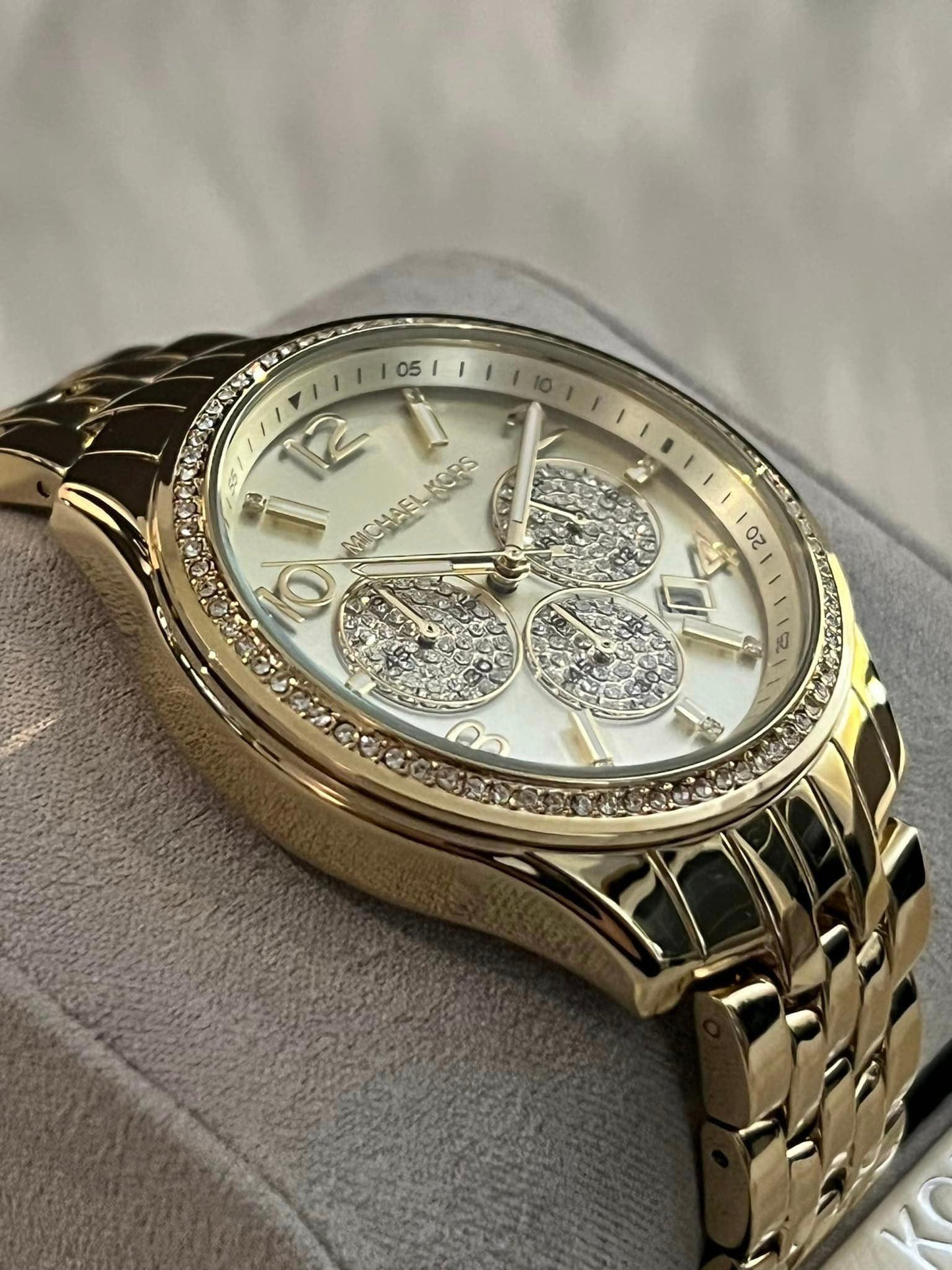 Michael Kors Women’s Gold-Tone Alloy Watch