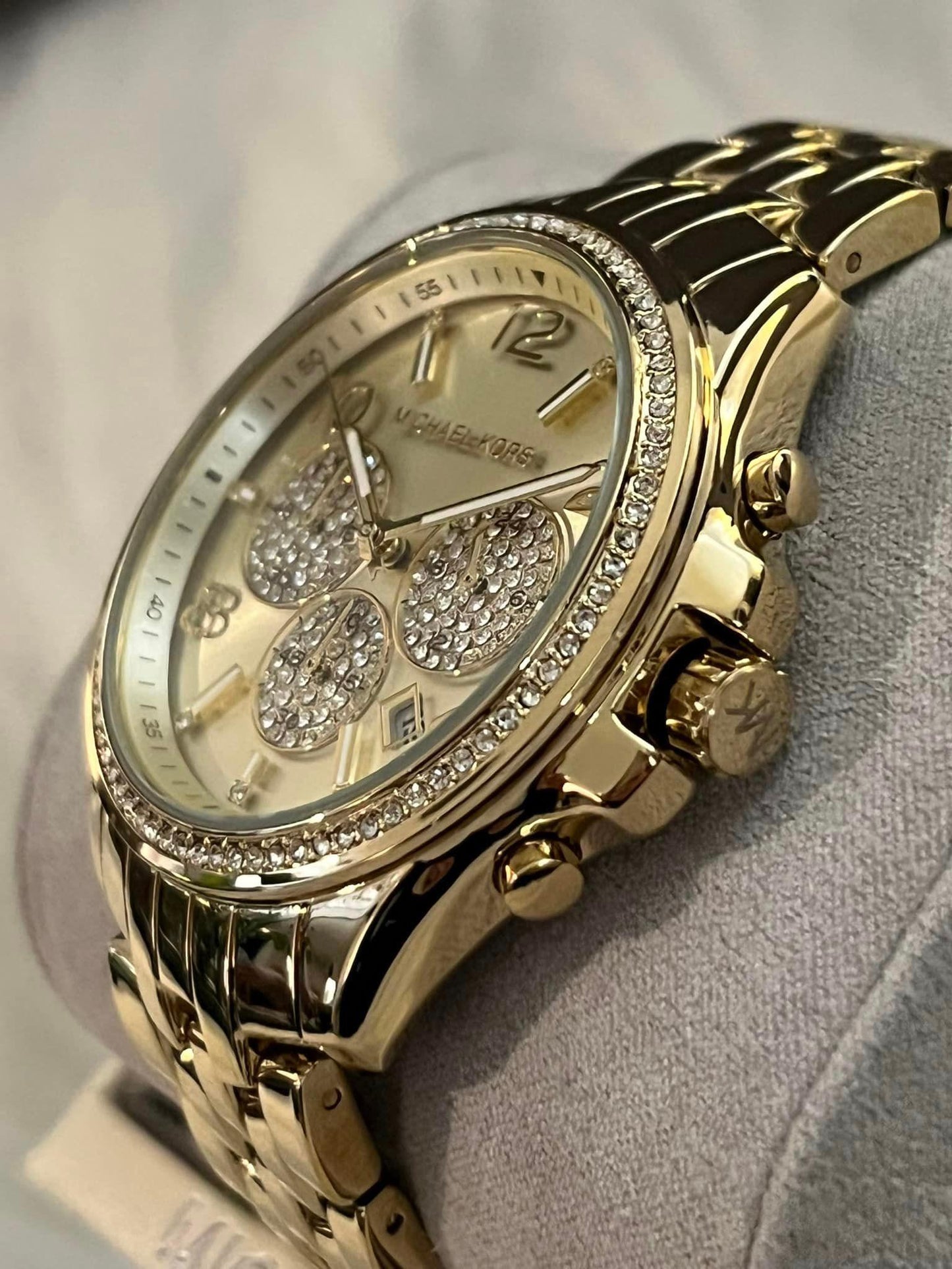 Michael Kors Women’s Gold-Tone Alloy Watch
