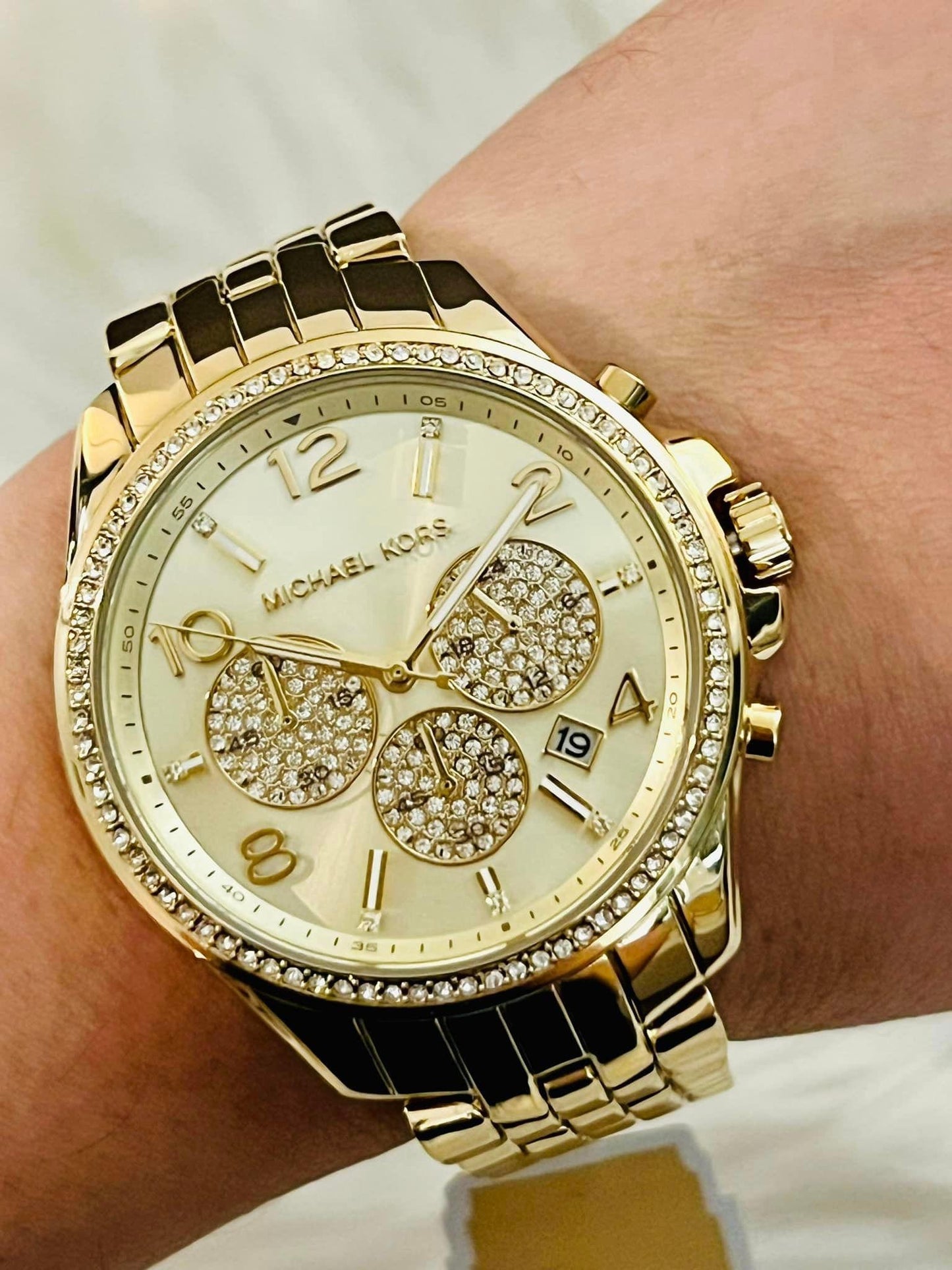 Michael Kors Women’s Gold-Tone Alloy Watch