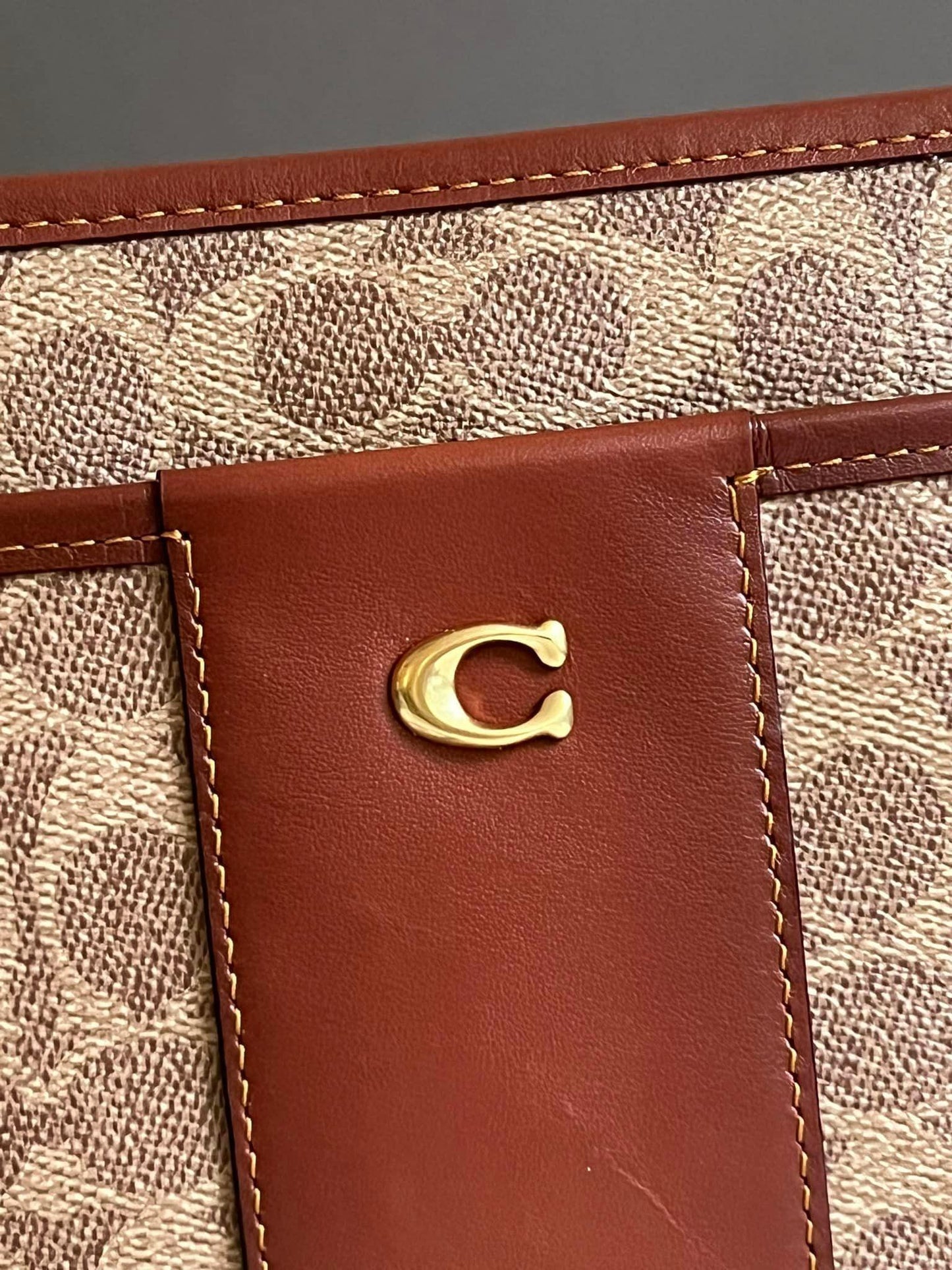 Coach Kitt Messenger Crossbody in Colorblock Signature Canvas