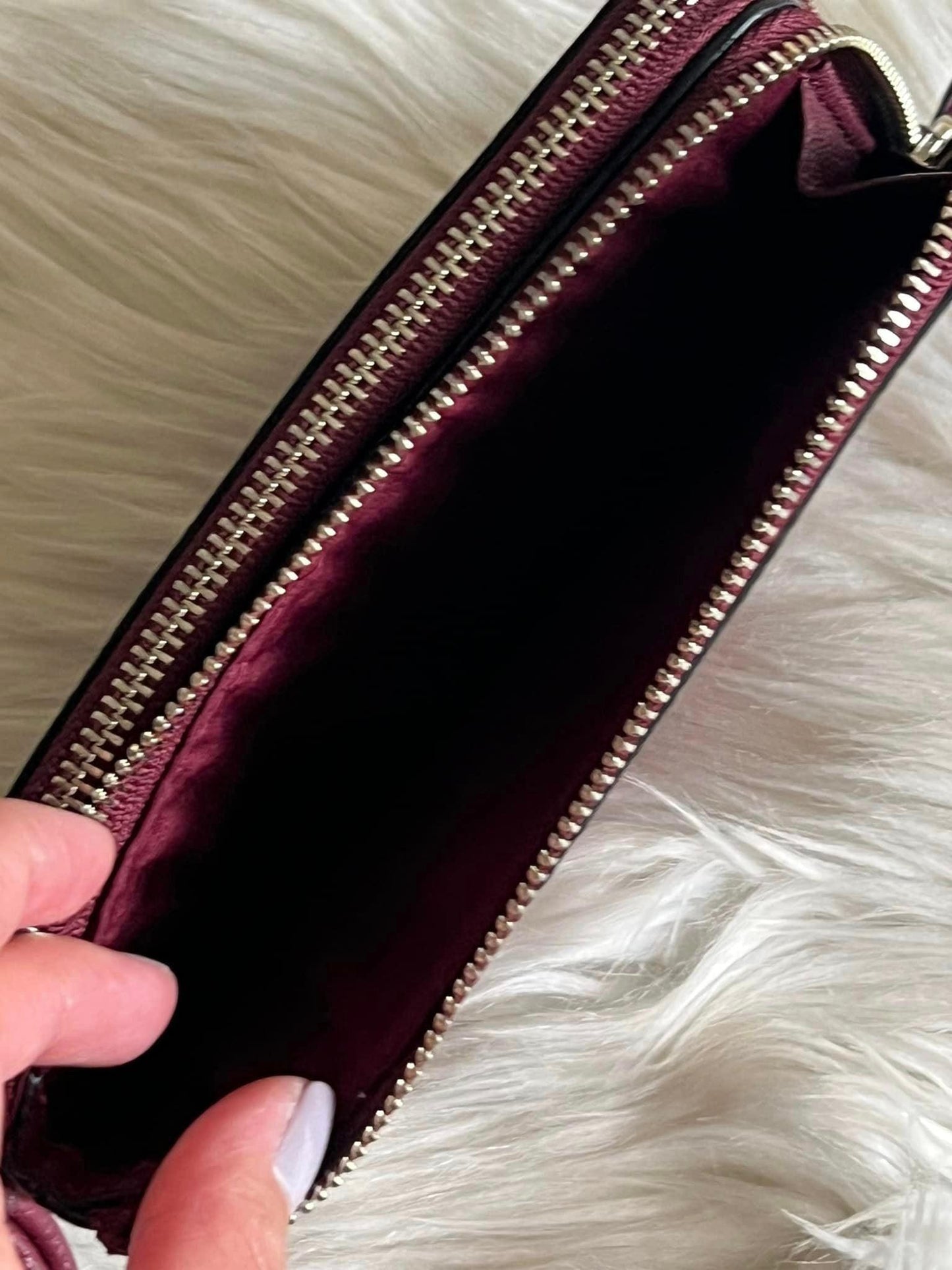 Coach Double Corner Zip Wristlet