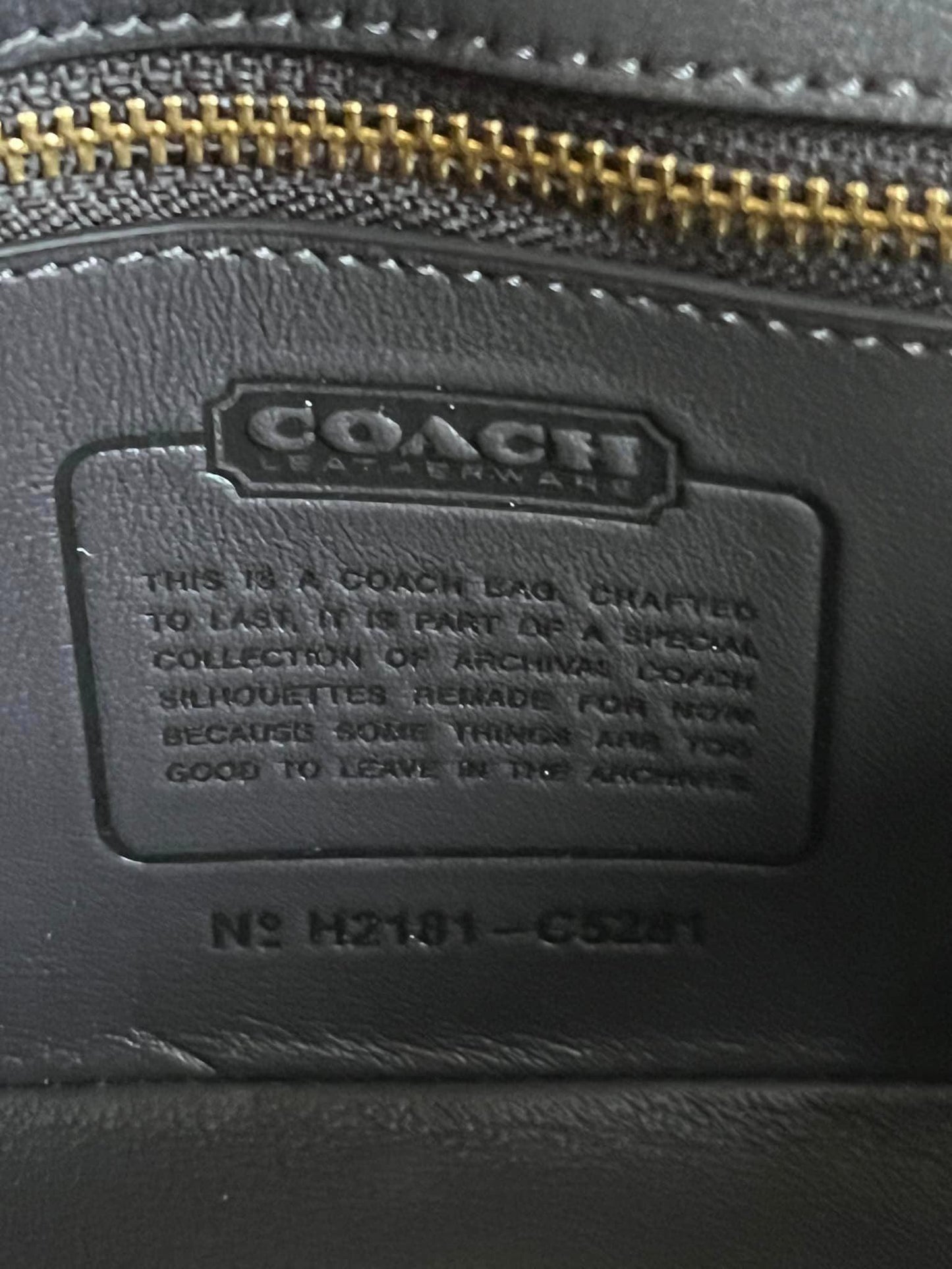 Coach Dinky 18 in Signature Jacquard with Quilting