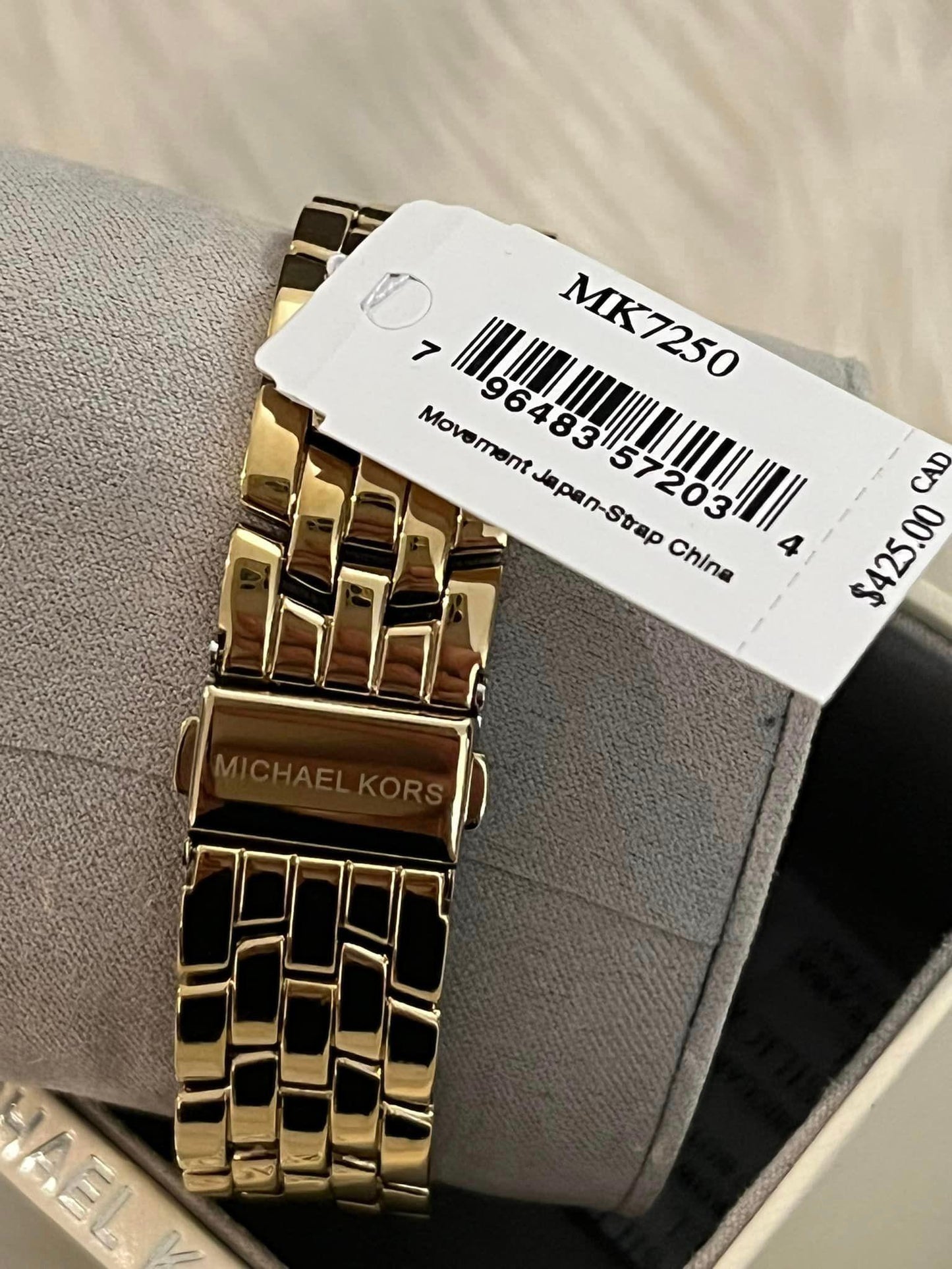 Michael Kors Women’s Gold-Tone Alloy Watch