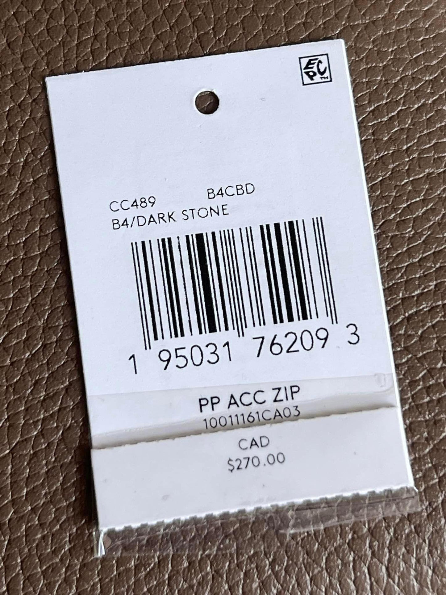 Coach Accordion Zip Wallet