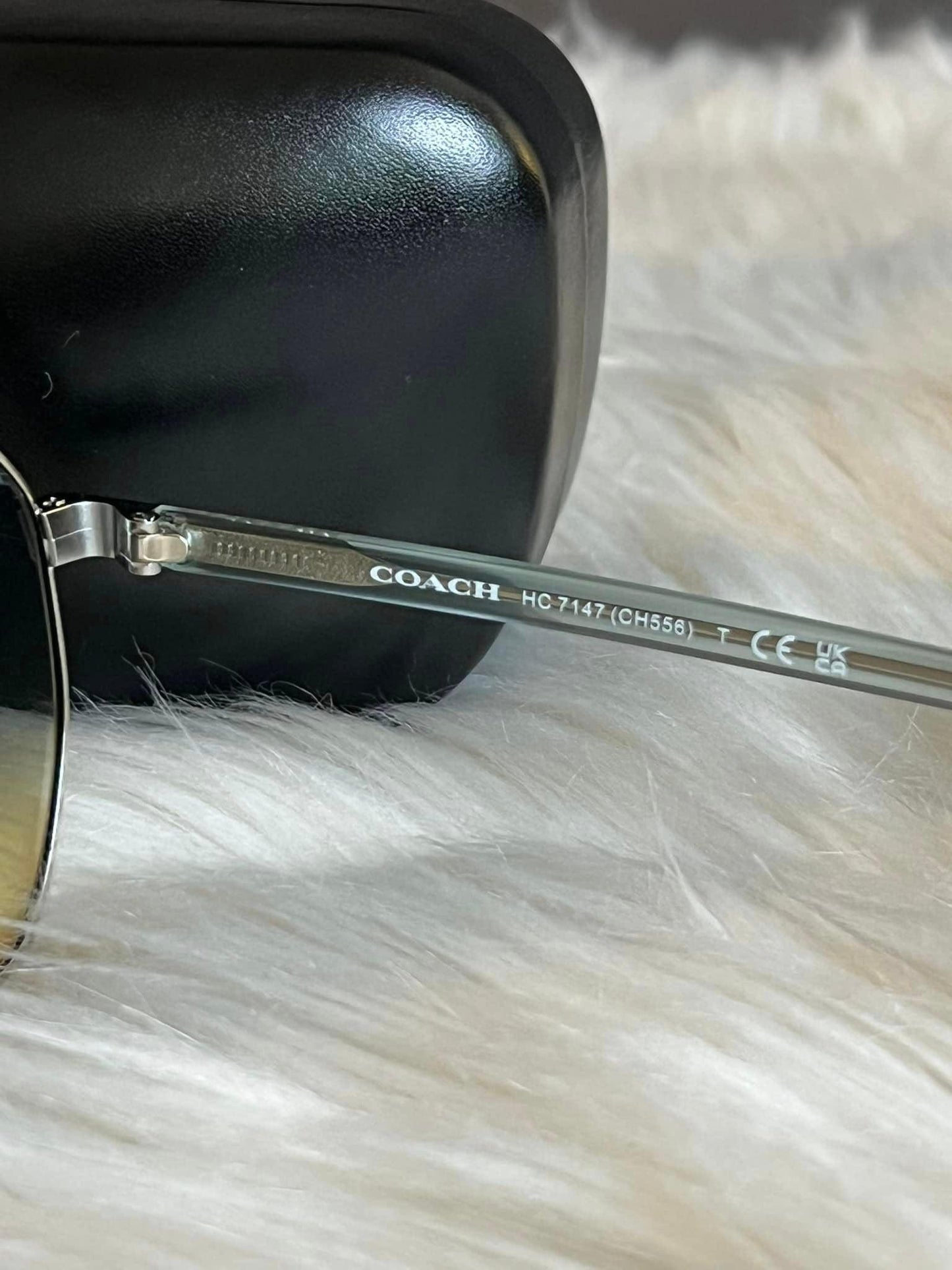 Coach Metal Hexagon Sunglasses