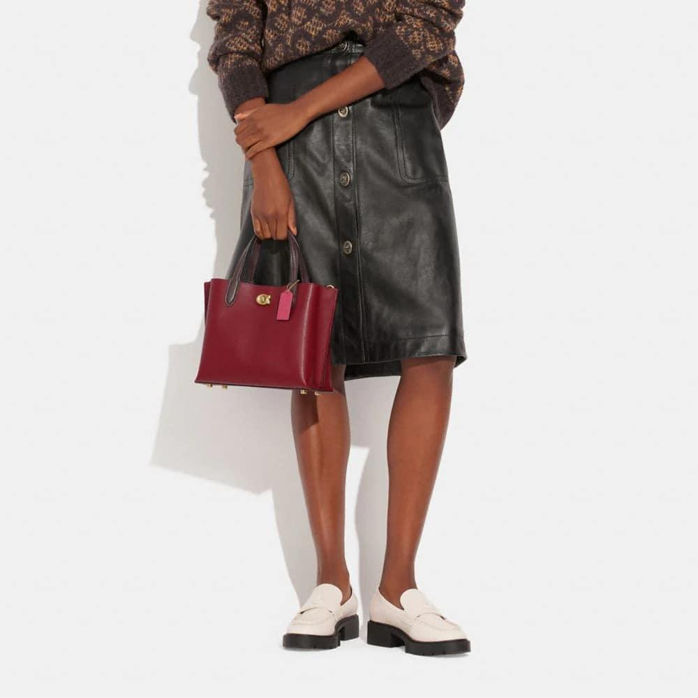 Coach Willow Tote 24 in Colorblock