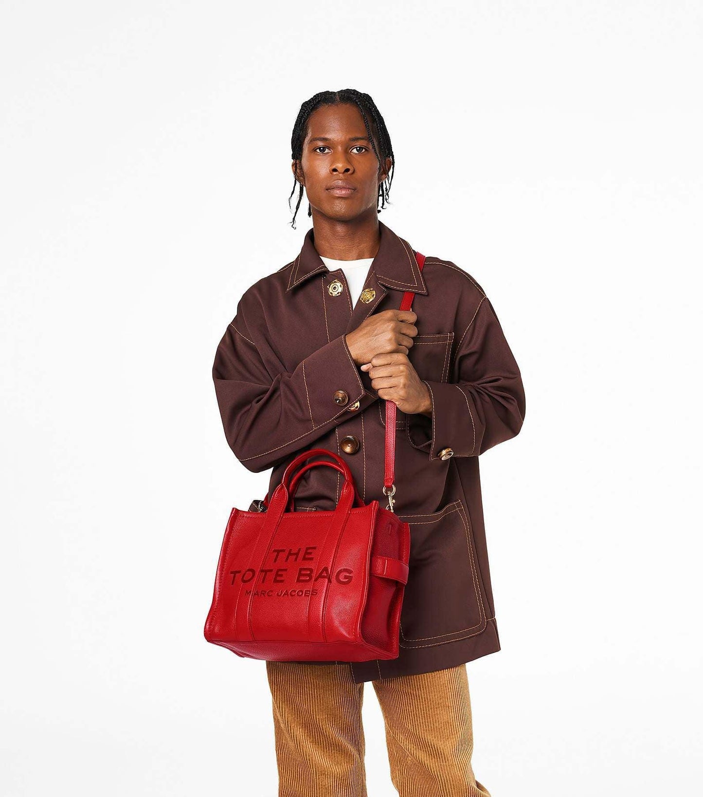Marc Jacobs The Leather Medium Tote Bag