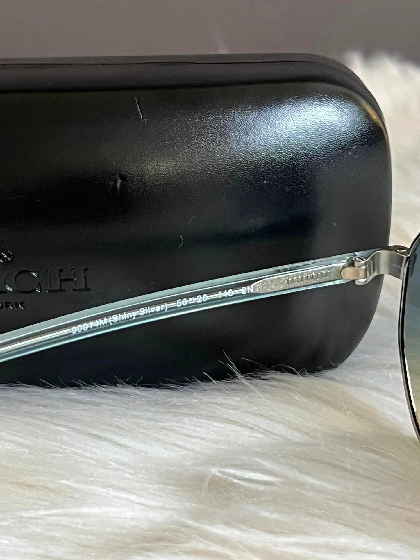 Coach Metal Hexagon Sunglasses