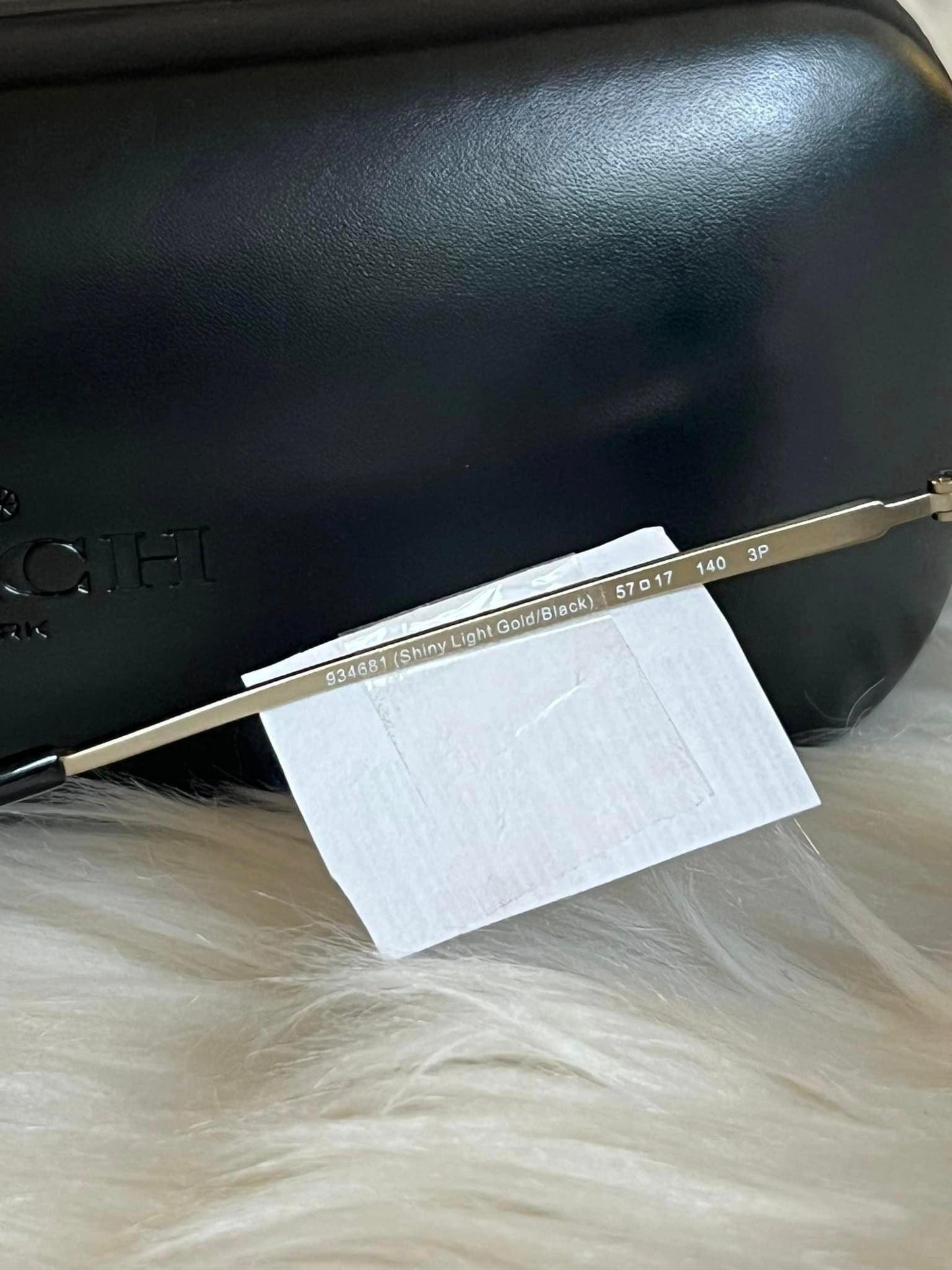 Coach Metal Round Sunglasses