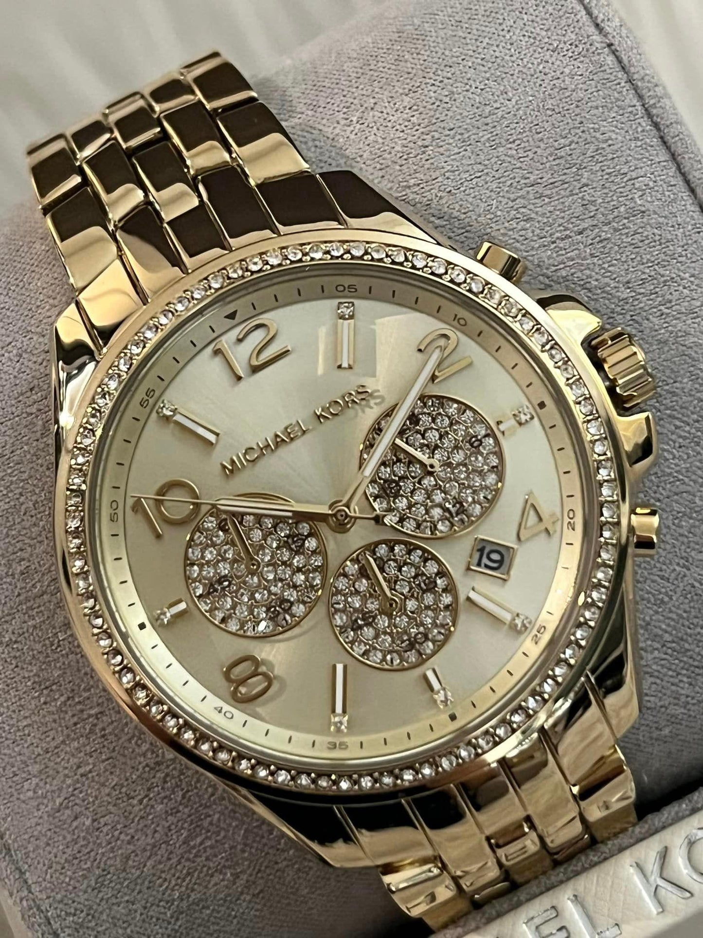 Michael Kors Women’s Gold-Tone Alloy Watch