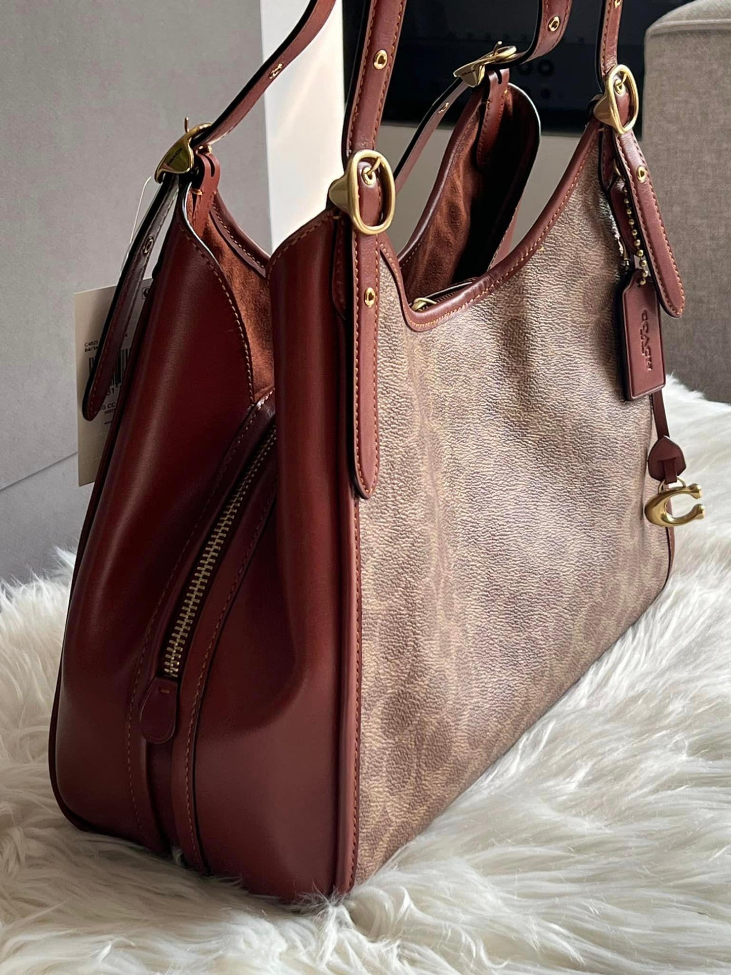 Coach Lori Shoulder Bag in Signature Canvas