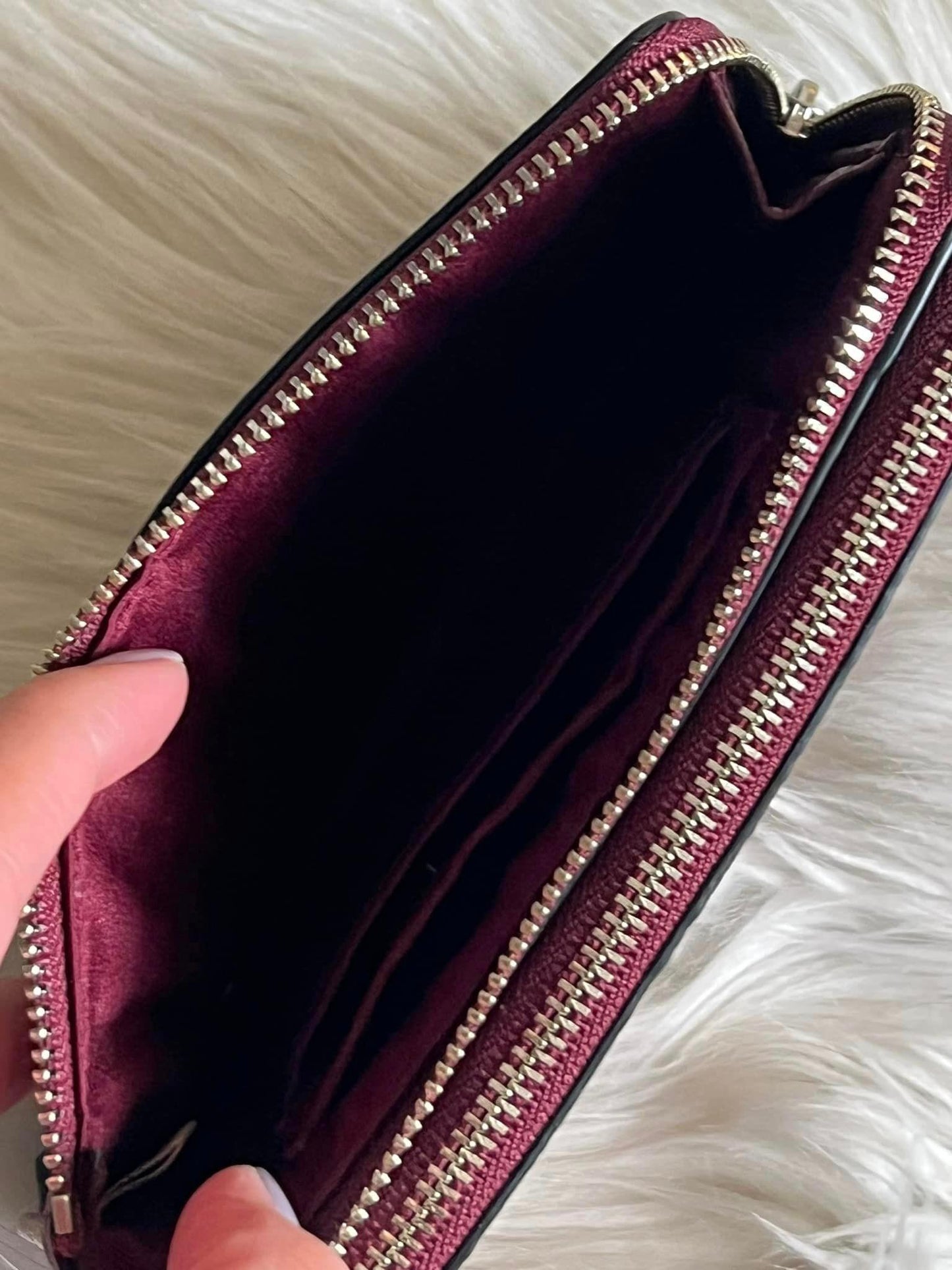 Coach Double Corner Zip Wristlet