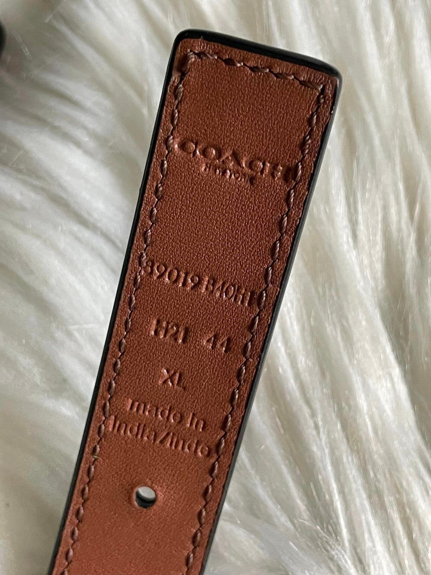Coach Horse and Carriage Buckle Reversible Belt