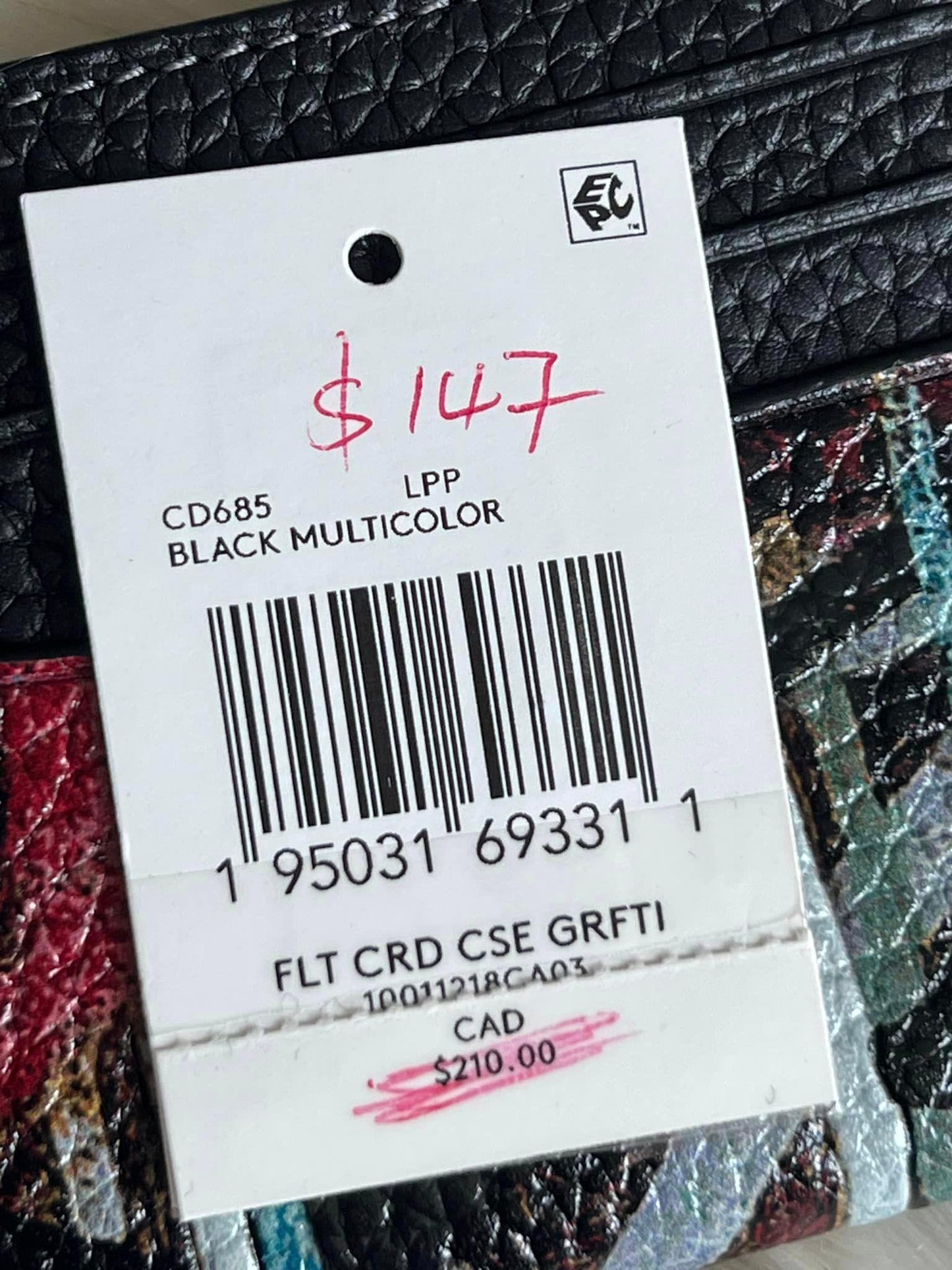 Coach X Mint + Serf Card Case