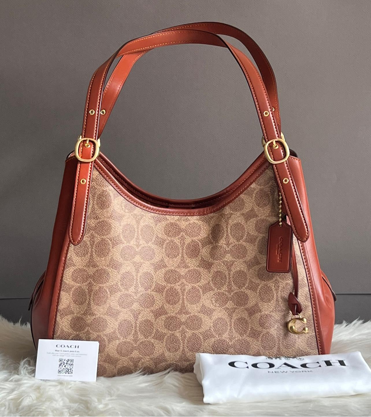 Coach Lori Shoulder Bag in Signature Canvas
