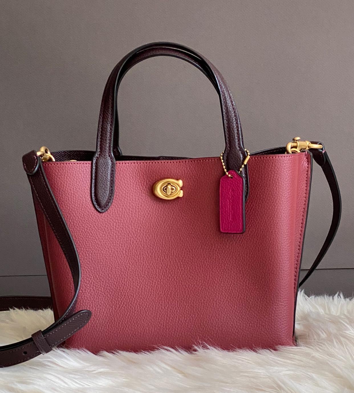 Coach Willow Tote 24 in Colorblock