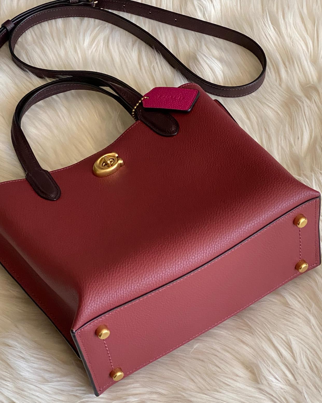 Coach Willow Tote 24 in Colorblock