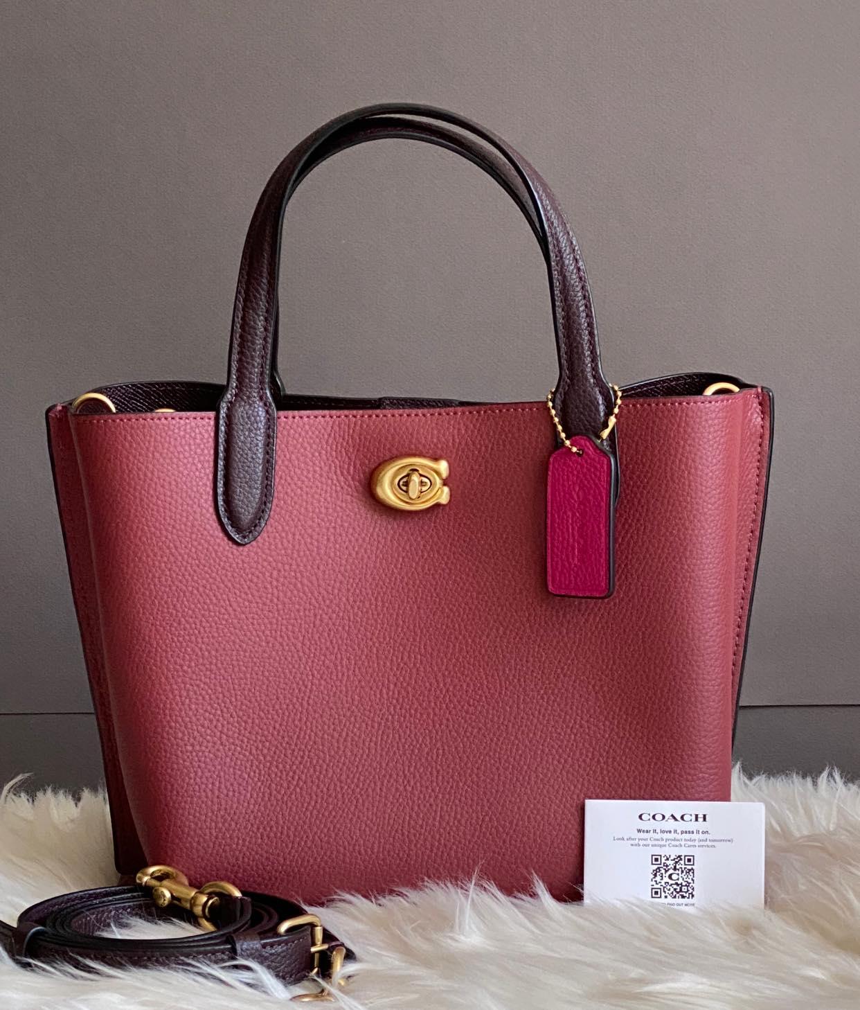 Coach Willow Tote 24 in Colorblock