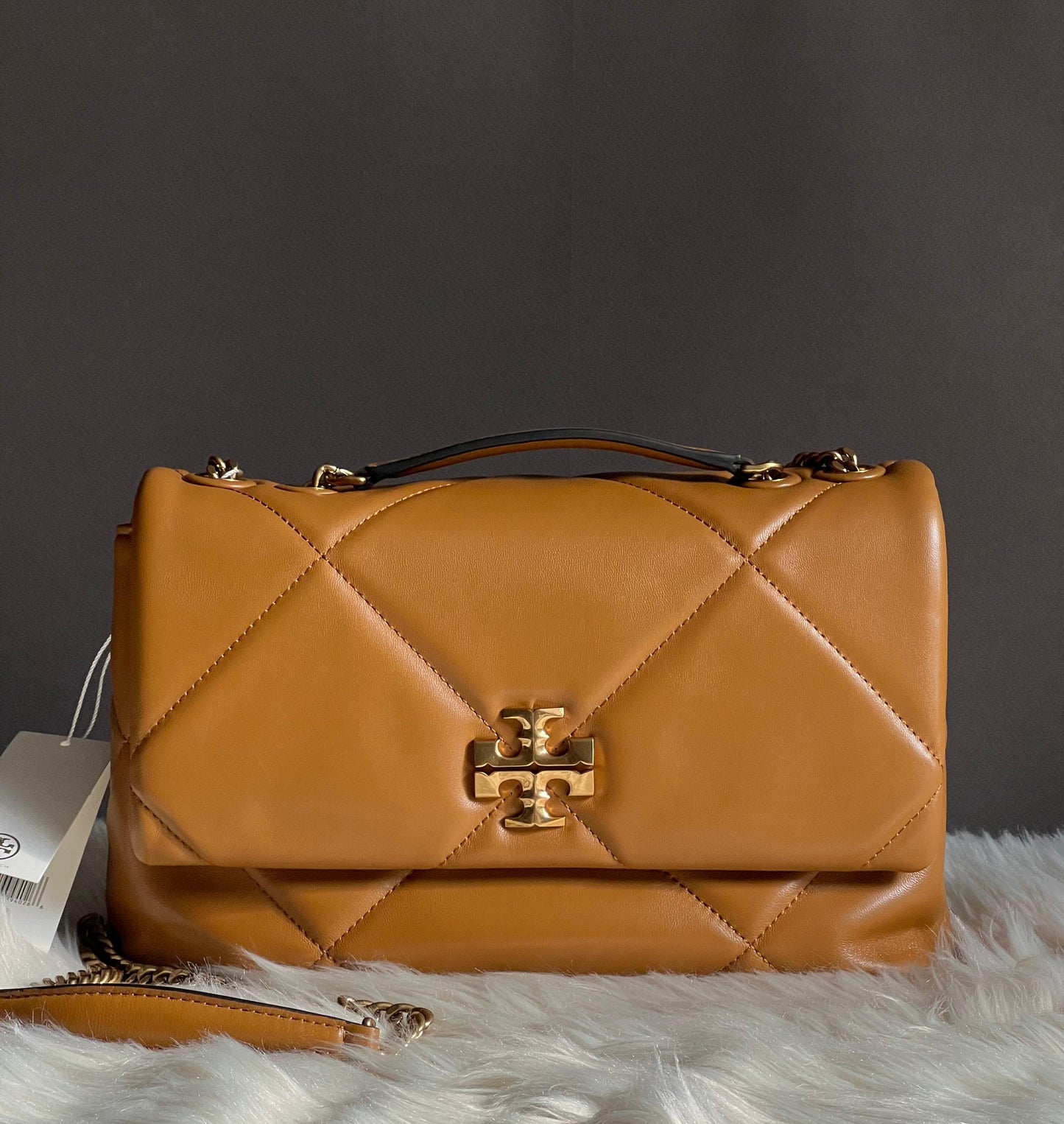 Tory Burch Kira Diamond Quilt Convertible Shoulder Bag