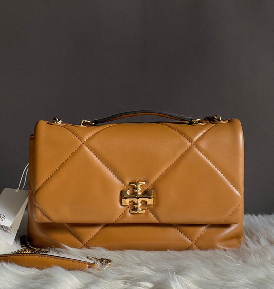Tory Burch Kira Diamond Quilt Convertible Shoulder Bag