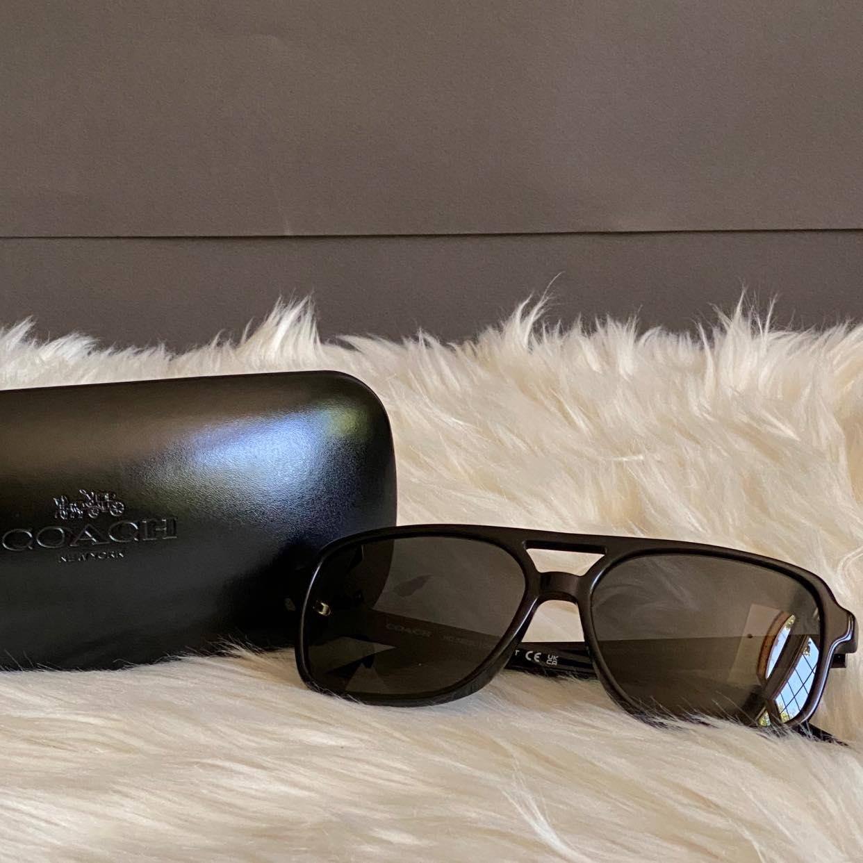 Coach Signature Pilot Sunglasses