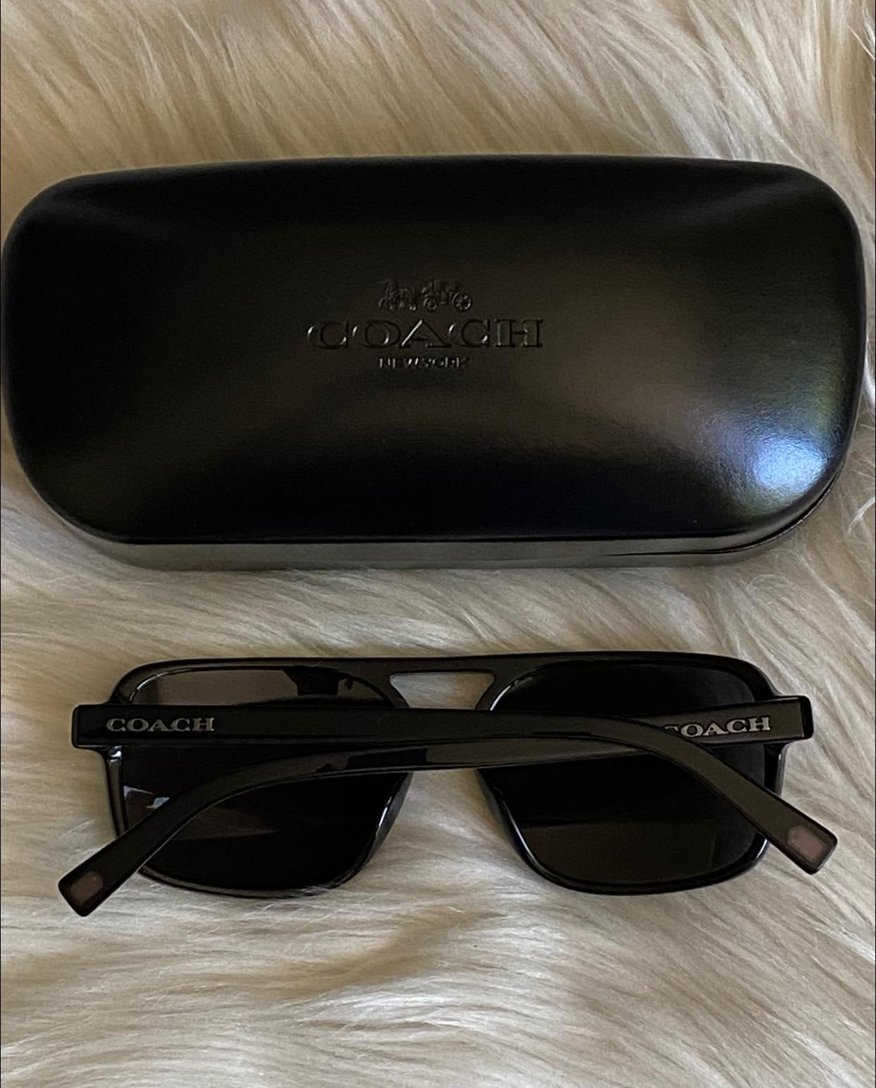 Coach Signature Pilot Sunglasses