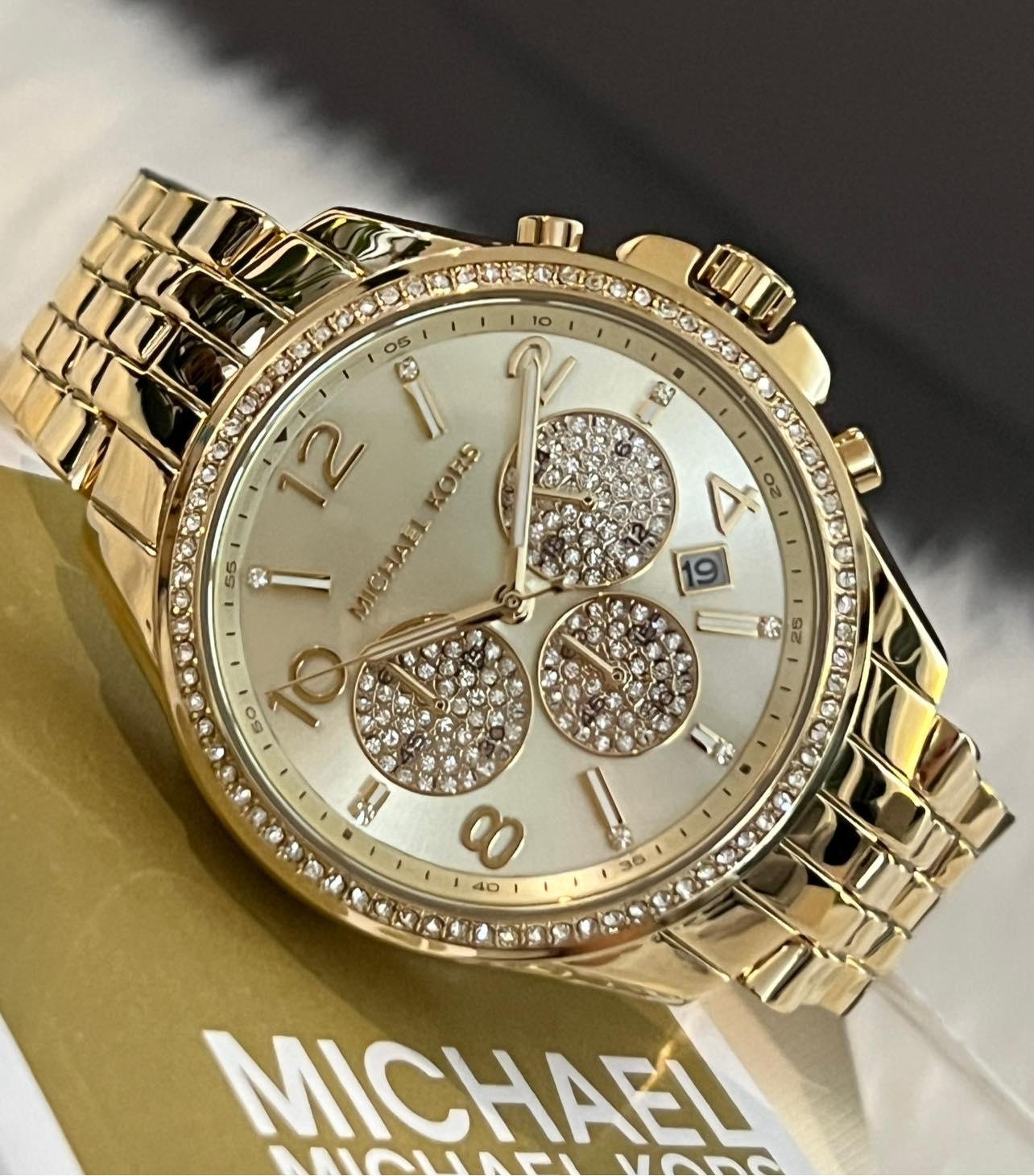 Michael Kors Women’s Gold-Tone Alloy Watch
