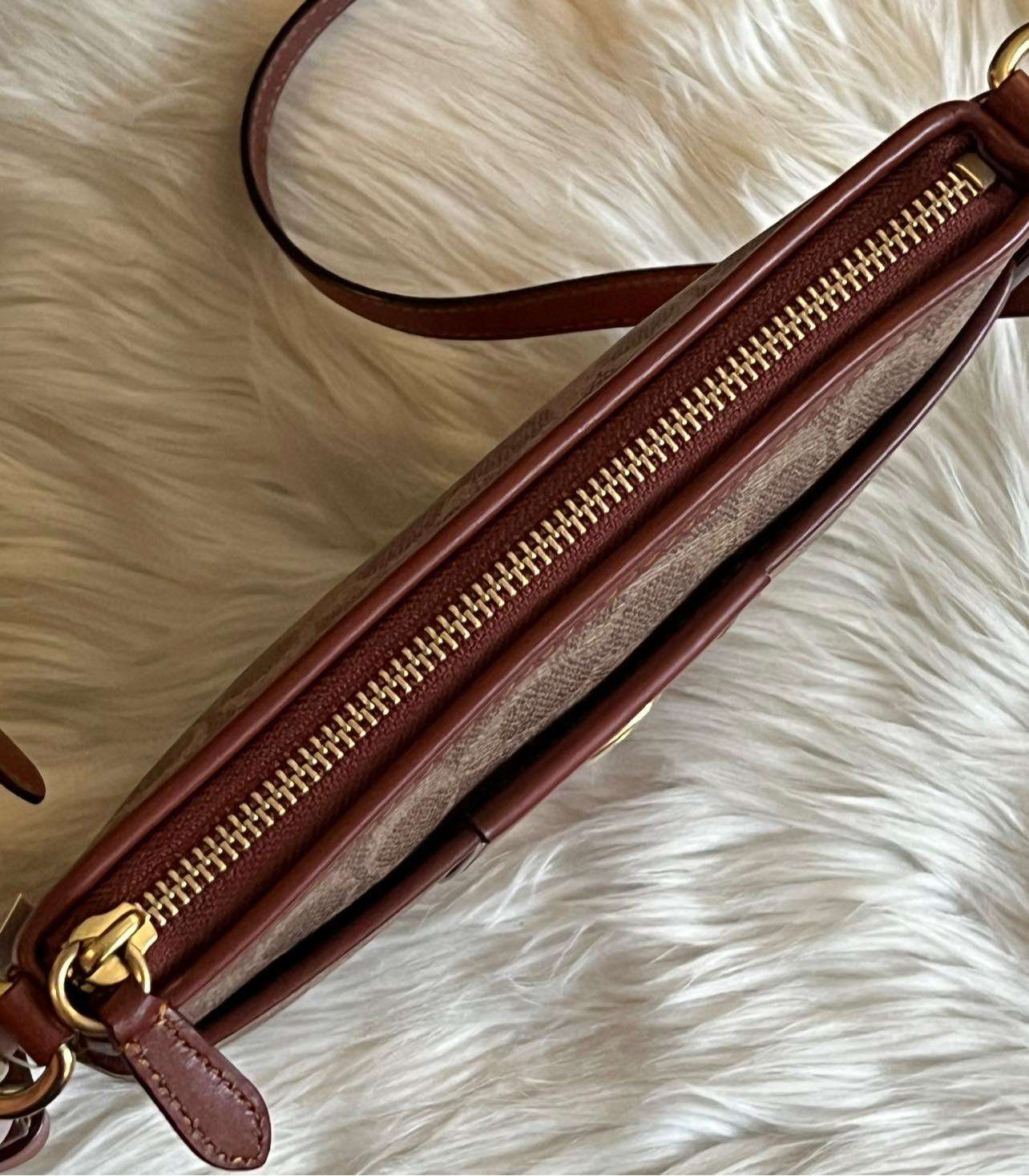 Coach Kitt Messenger Crossbody in Colorblock Signature Canvas