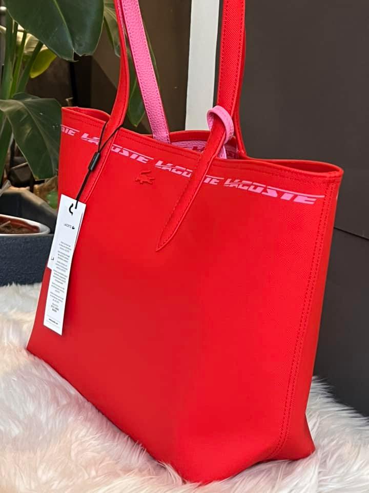 Lacoste Women’s Anna Reversible Tote with Pouch