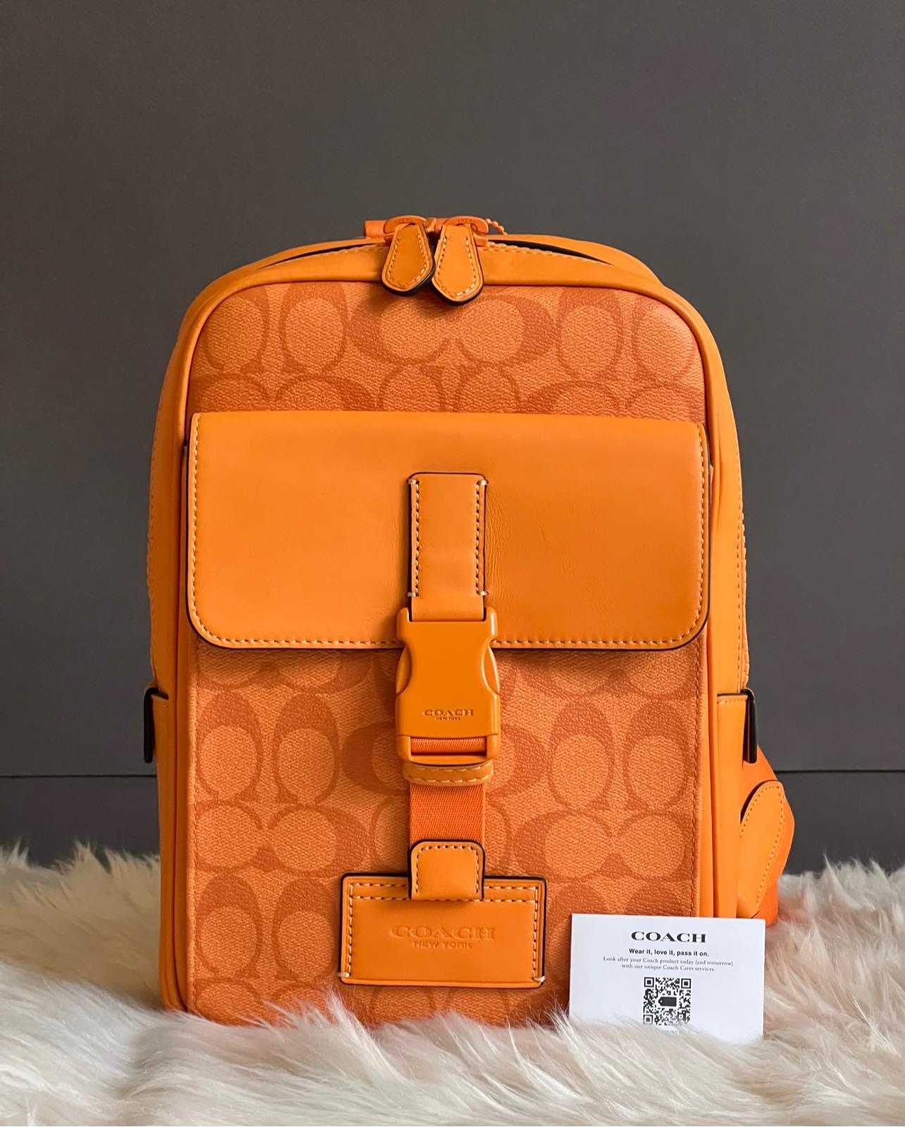 Coach Track Pack in Signature Canvas