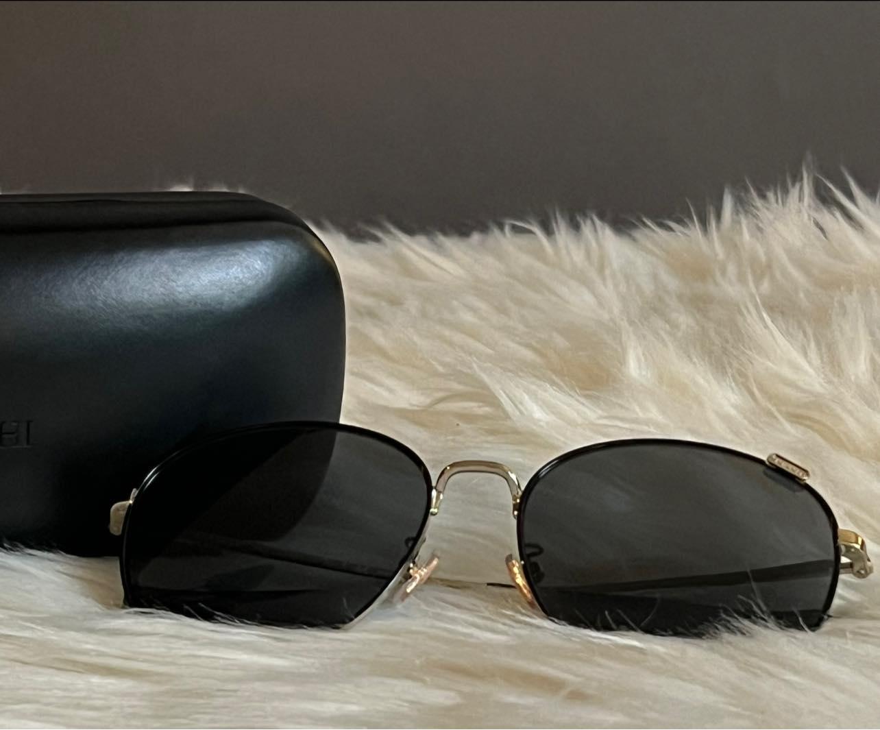 Coach Metal Round Sunglasses