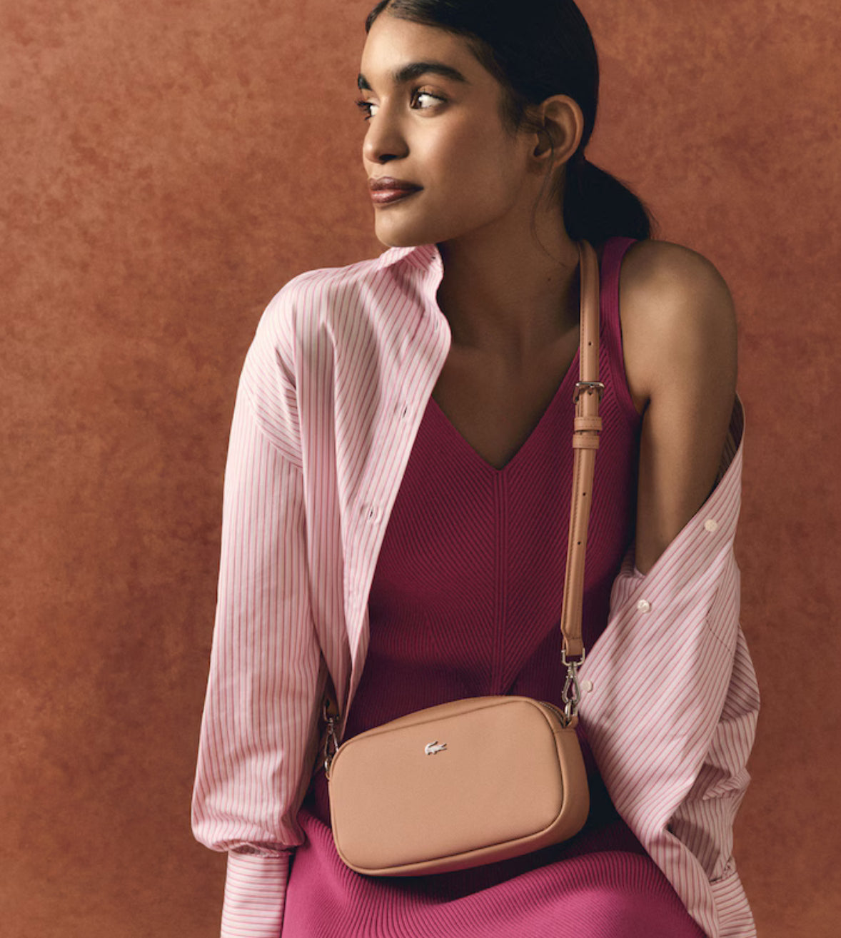 Lacoste Women's Daily City Messenger Bag