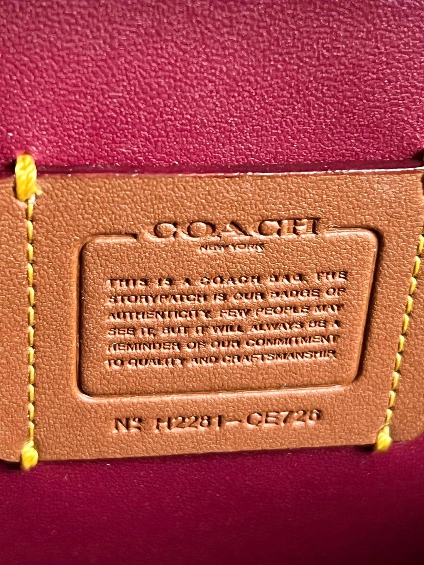 Coach Heart Crossbody in Signature Canvas