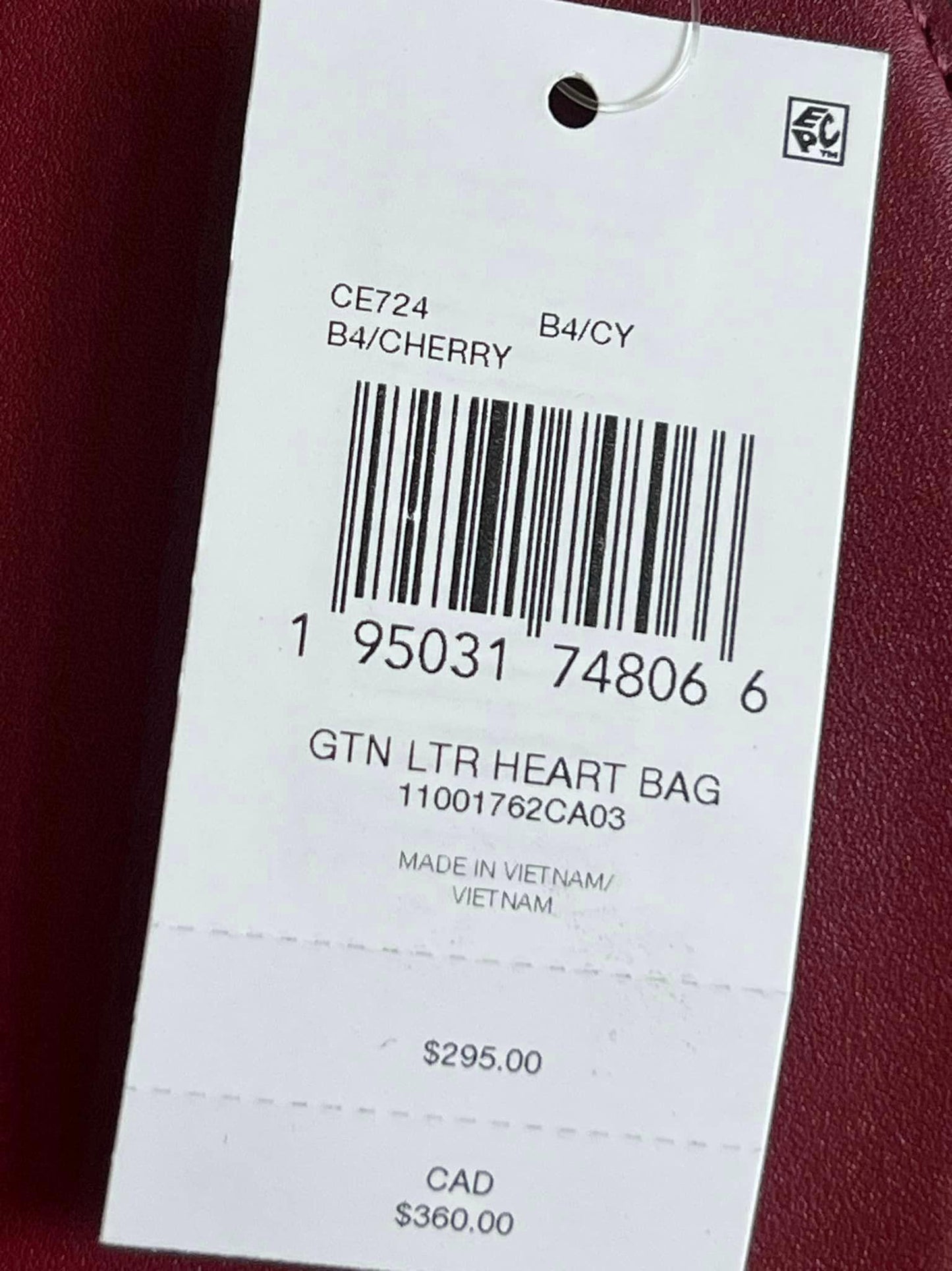 Coach Heart Crossbody