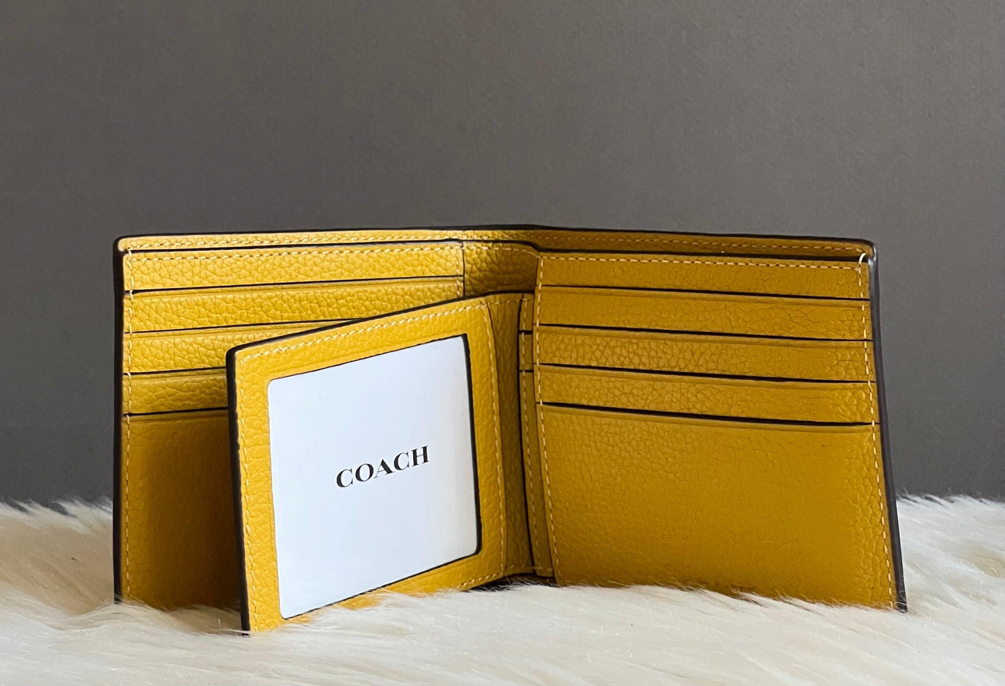 Coach Men’s 3-in-1 Wallet in Signature Leather