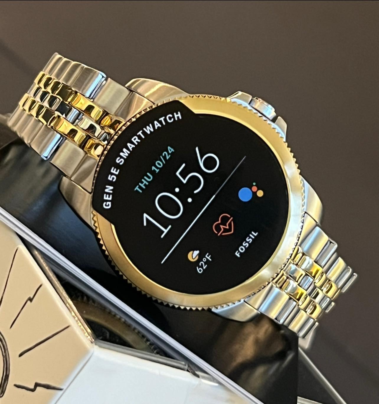 Fossil Gen 5E Smartwatch Rose Gold-Tone