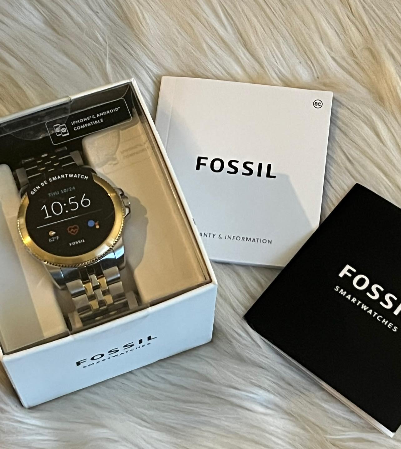 Fossil Gen 5E Smartwatch Rose Gold-Tone