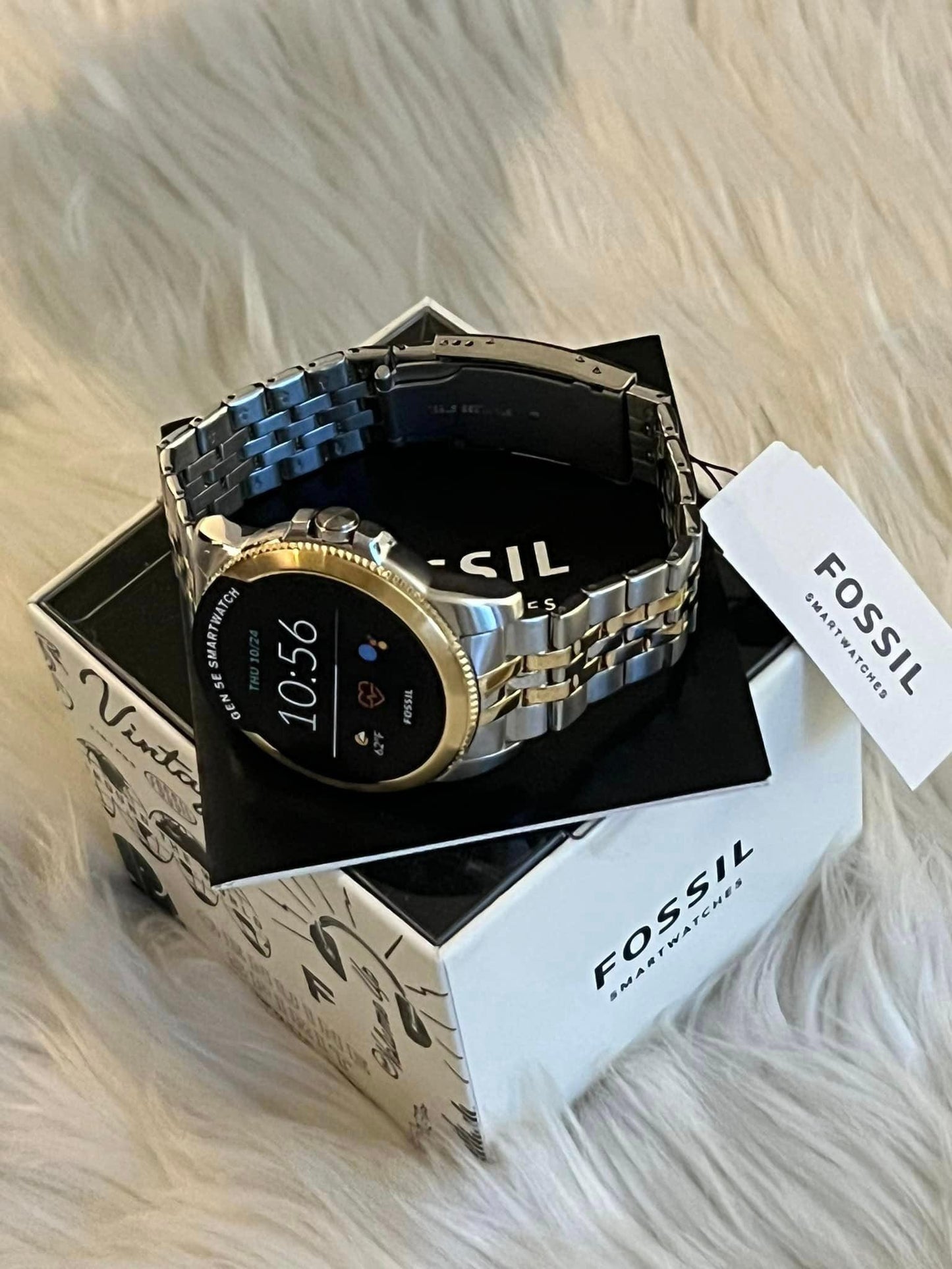 Fossil Gen 5E Smartwatch Rose Gold-Tone