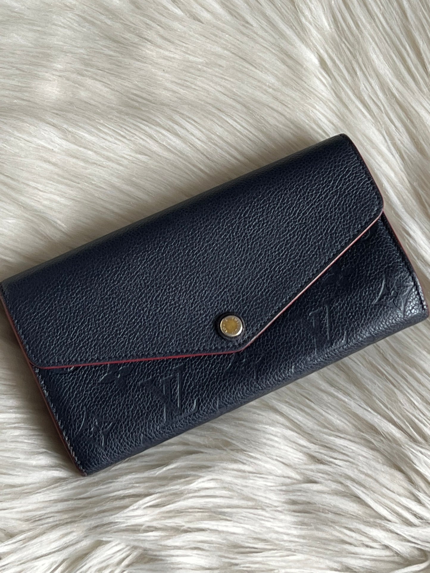 Louis Vuitton Monogram Empreinte Long Wallet