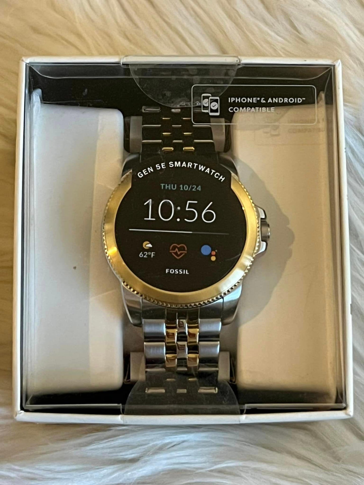 Fossil Gen 5E Smartwatch Rose Gold-Tone
